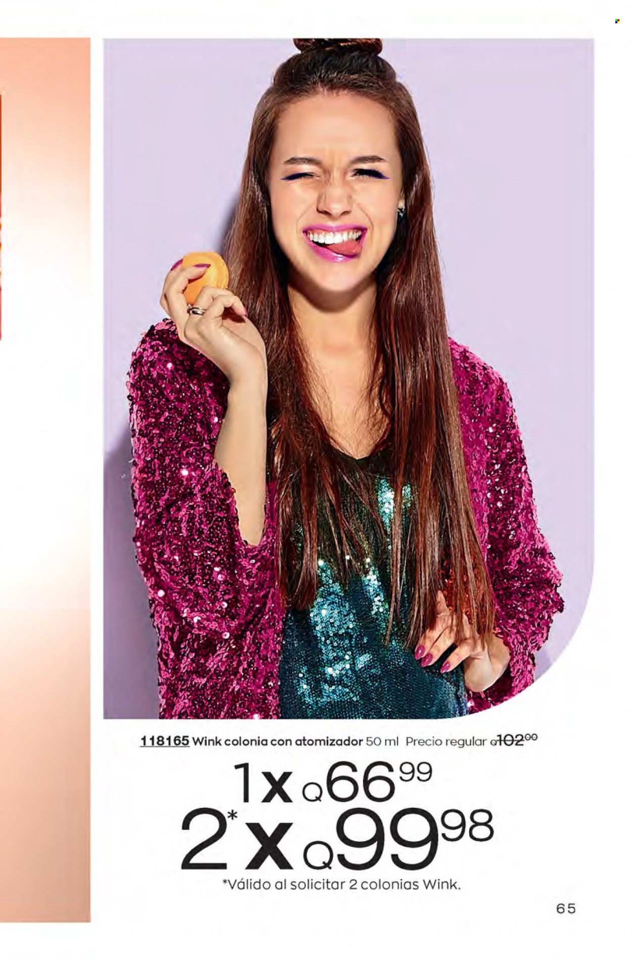 Catálogo Avon. Página 65