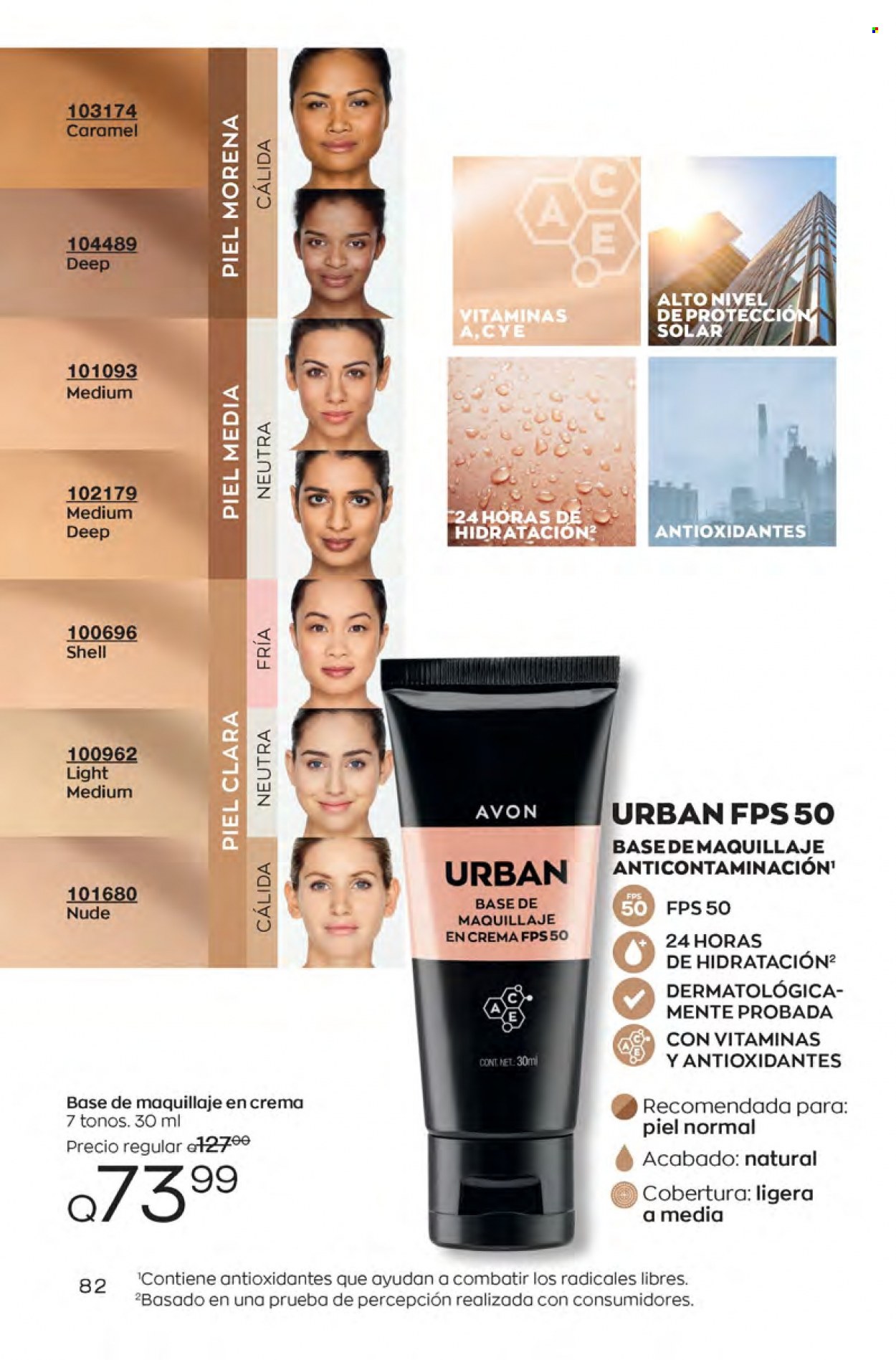 Catálogo Avon. Página 82