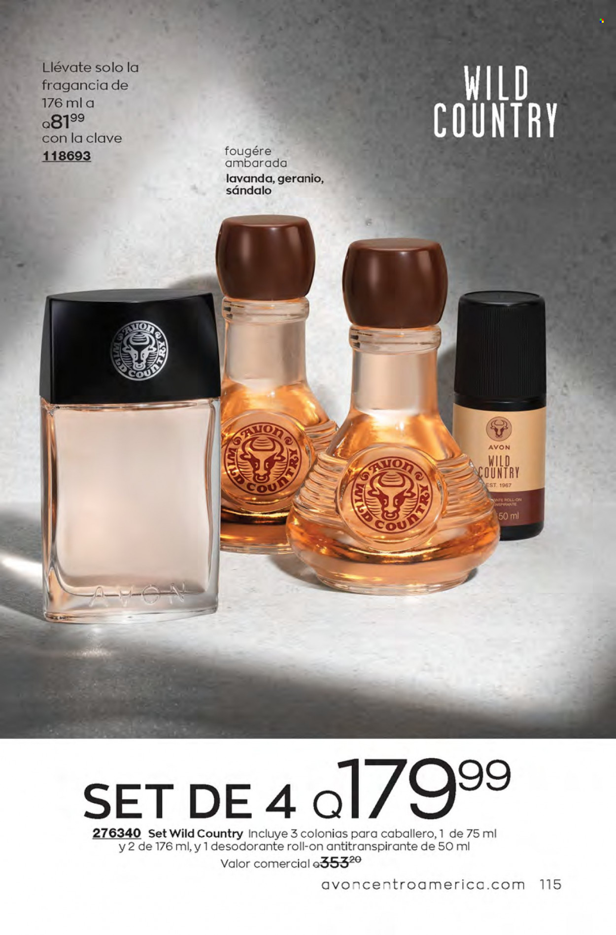 Catálogo Avon. Página 115