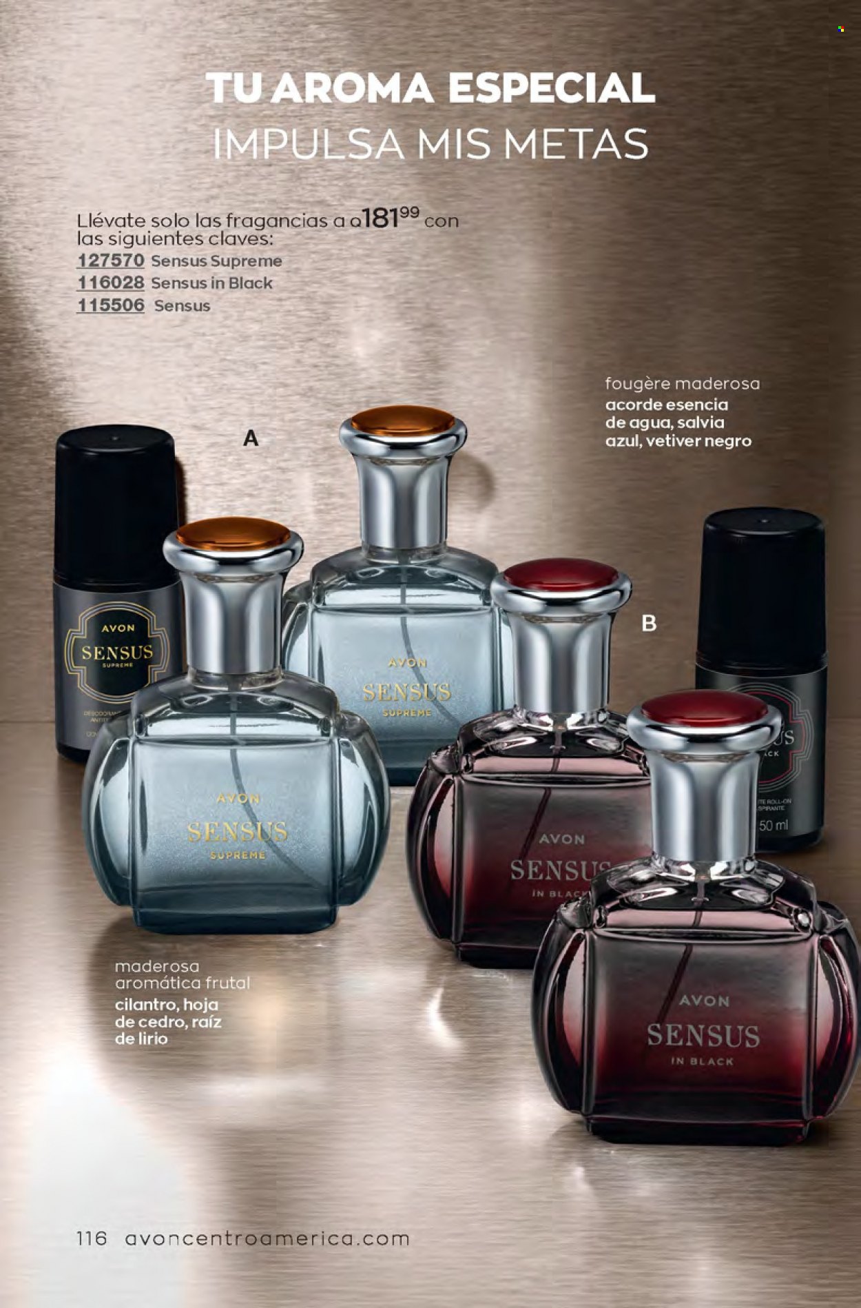 Catálogo Avon. Página 116