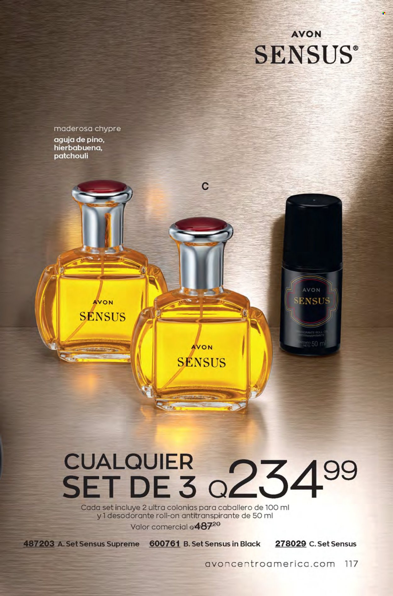 Catálogo Avon. Página 117