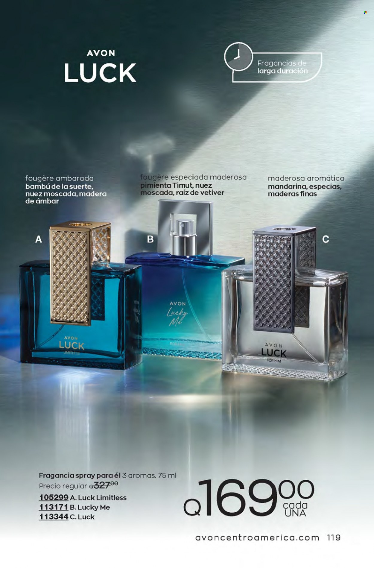 Catálogo Avon. Página 119