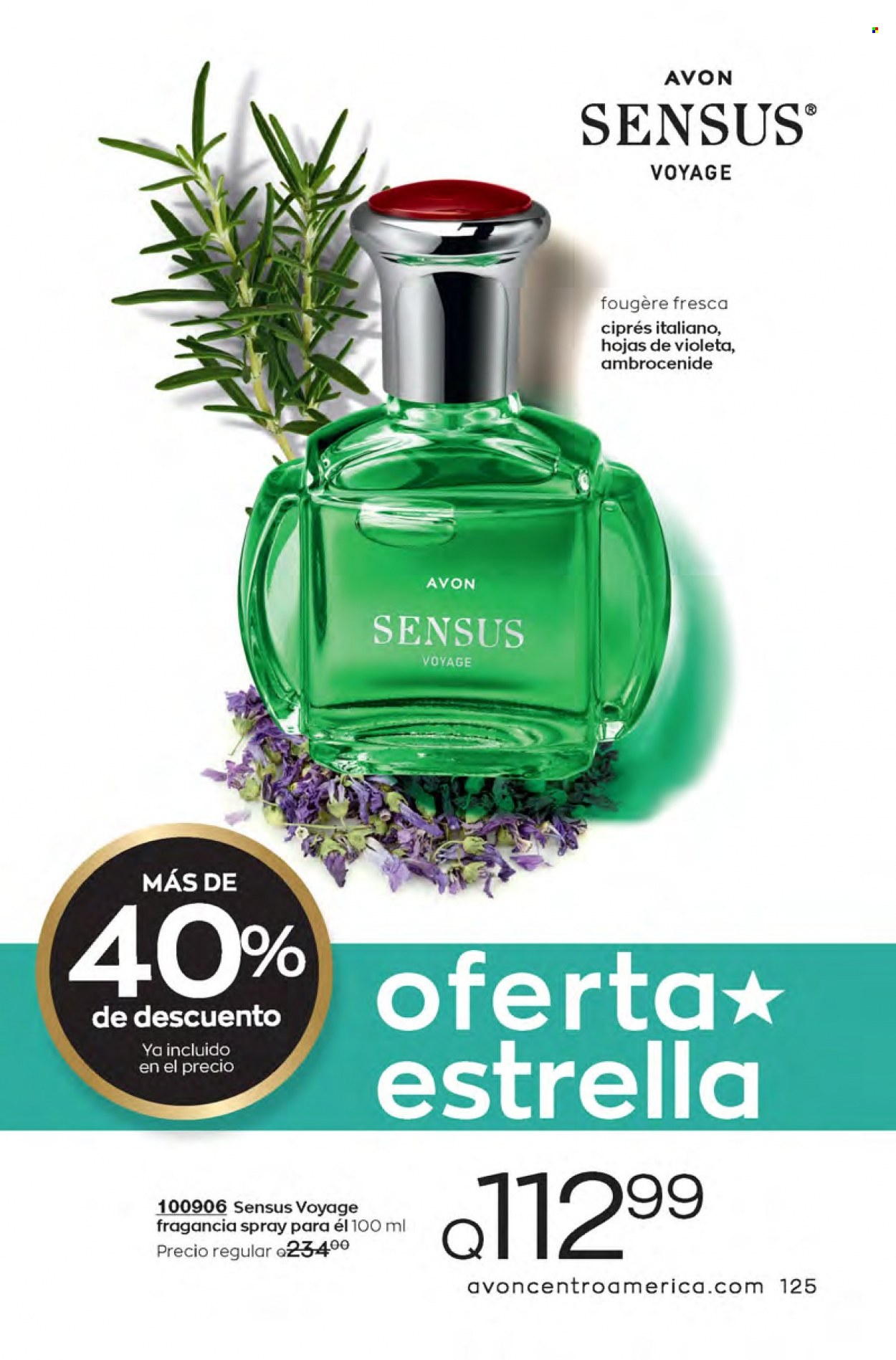 Catálogo Avon. Página 125