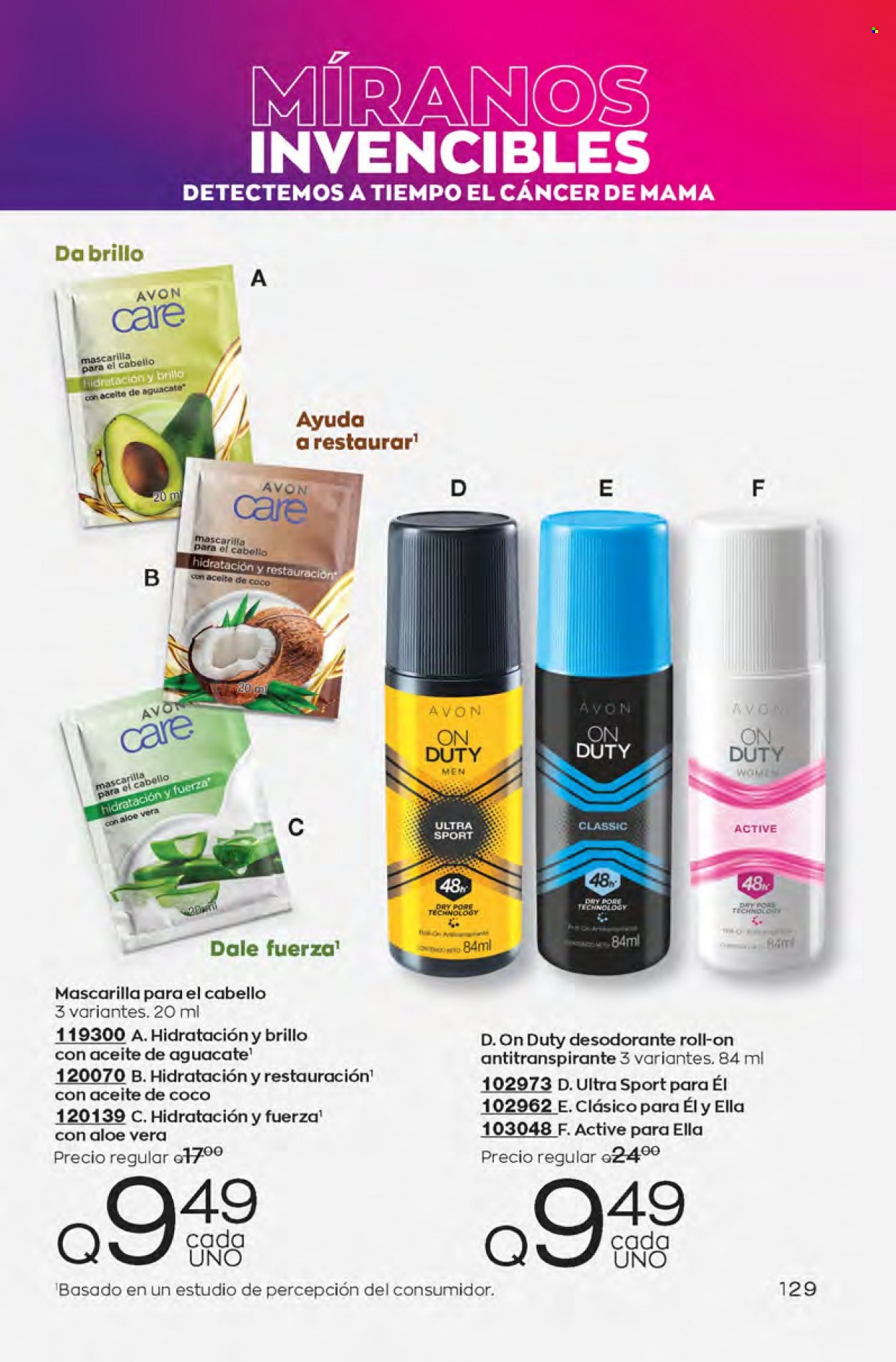 Catálogo Avon. Página 129