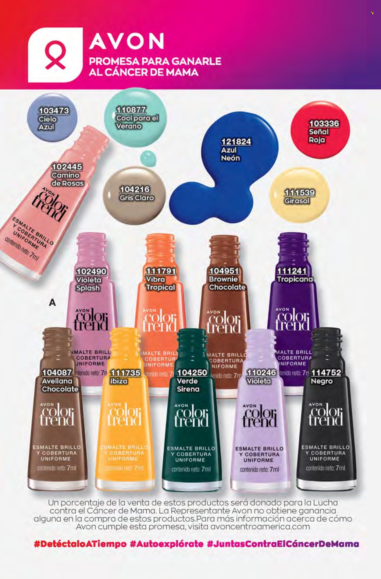 Catálogo Avon. Página 136