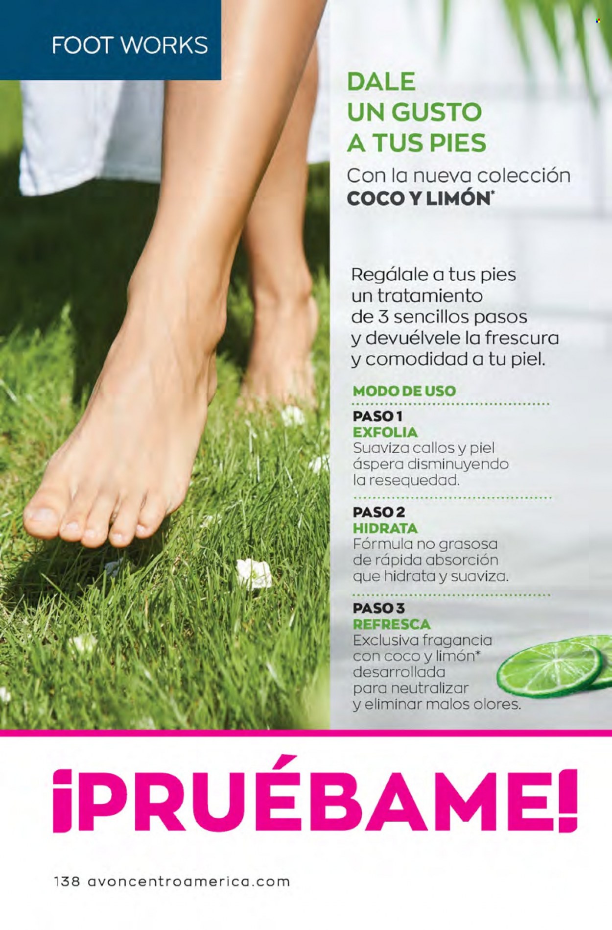 Catálogo Avon. Página 138