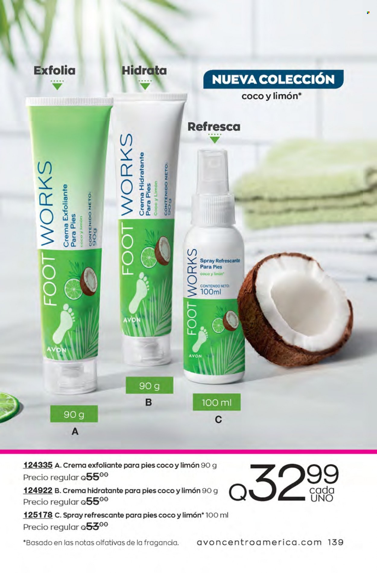 Catálogo Avon. Página 139