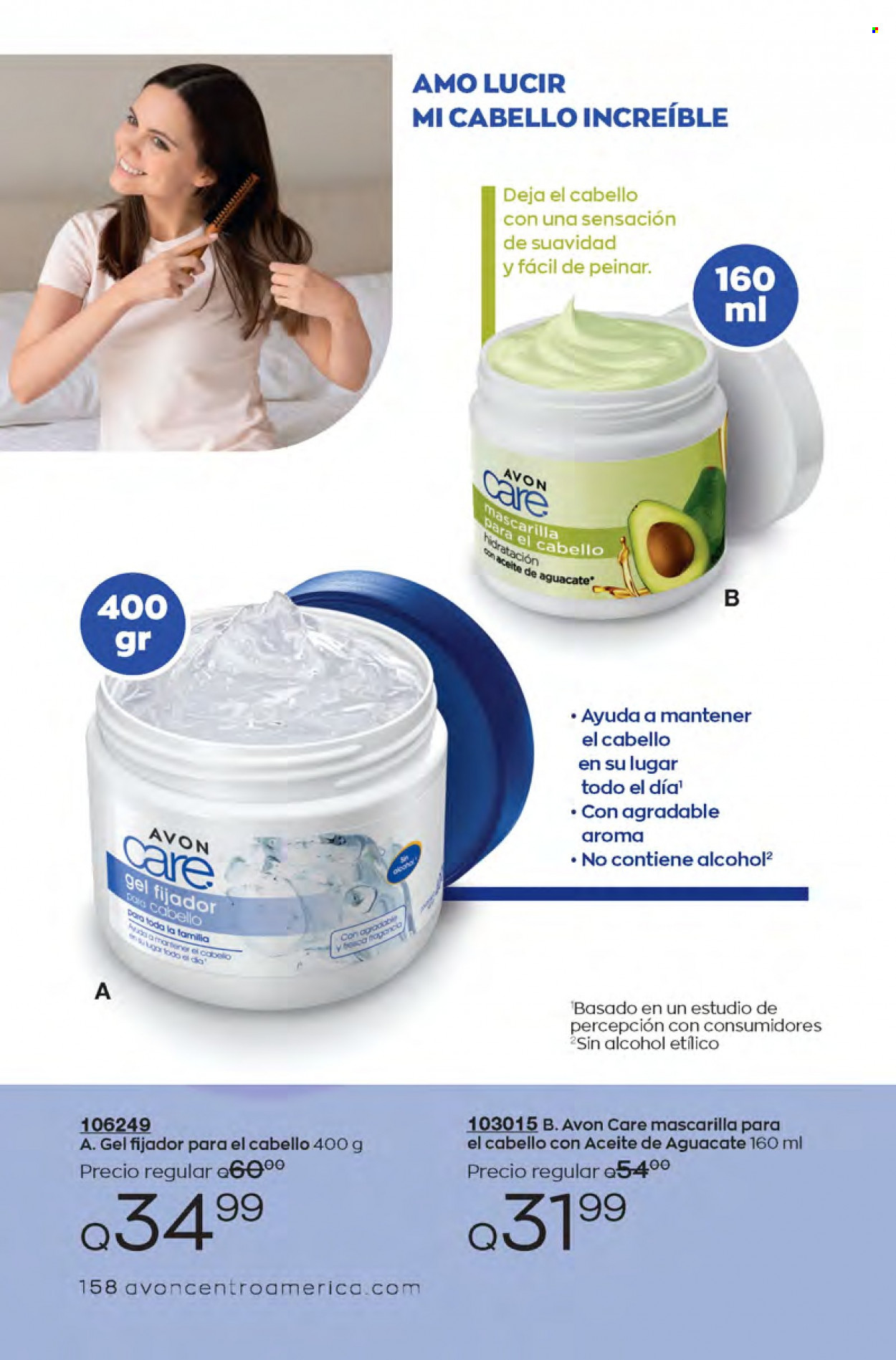 Catálogo Avon. Página 158