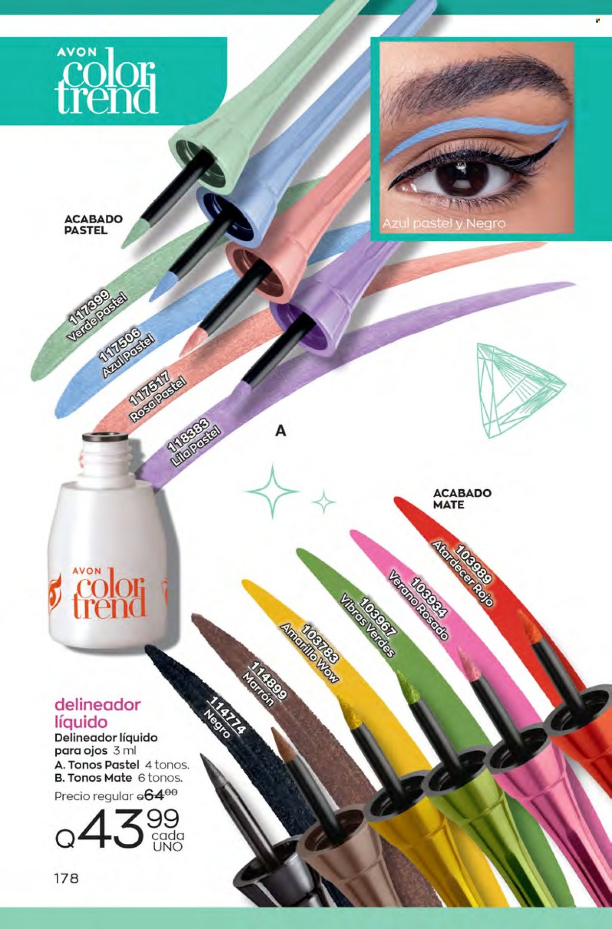 Catálogo Avon. Página 178