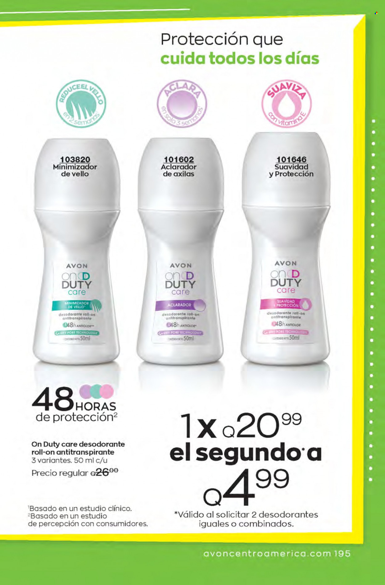 Catálogo Avon. Página 195