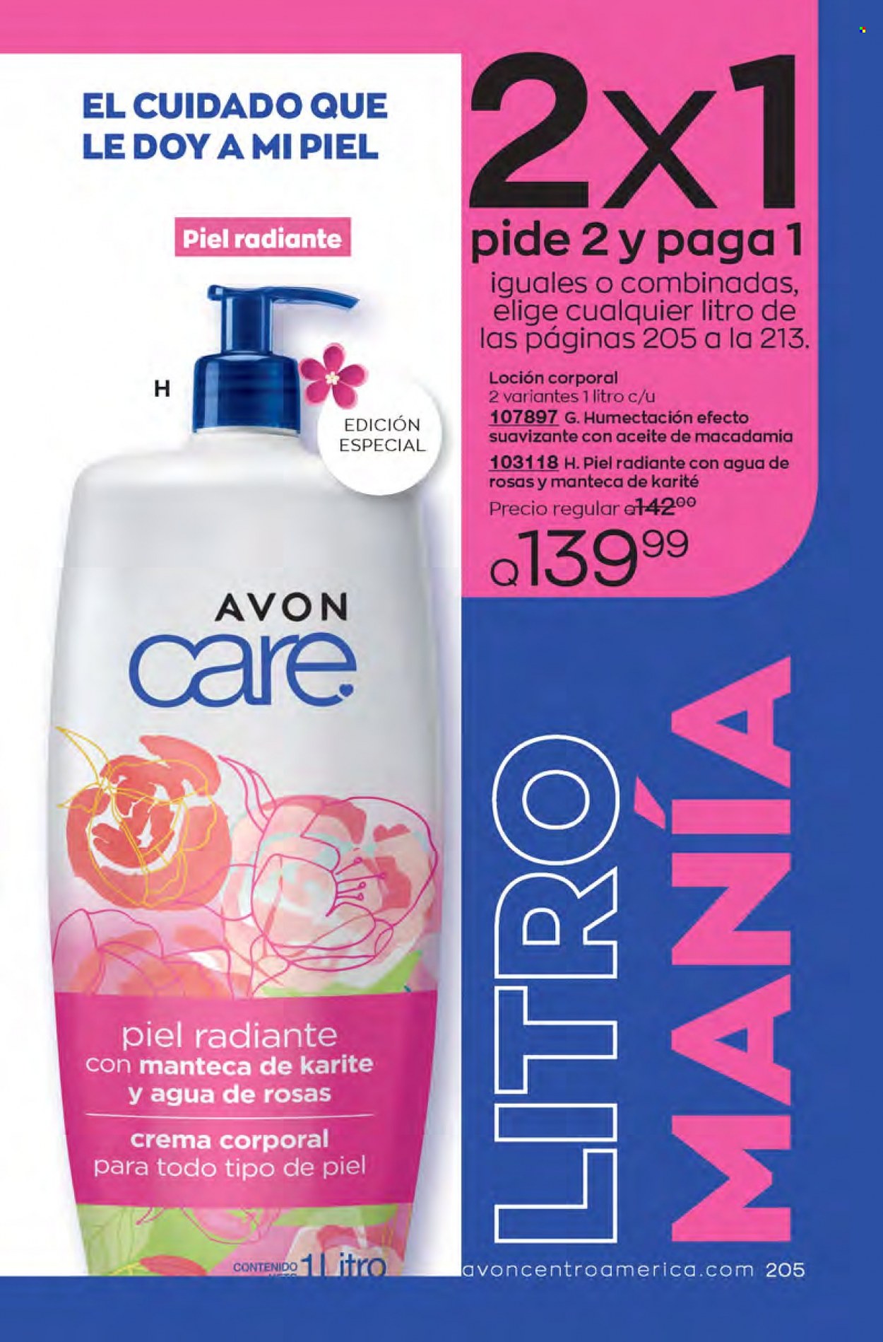 Catálogo Avon. Página 205
