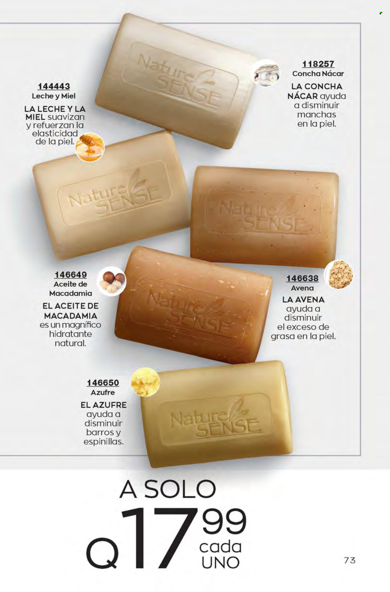 Catálogo Avon. Página 73