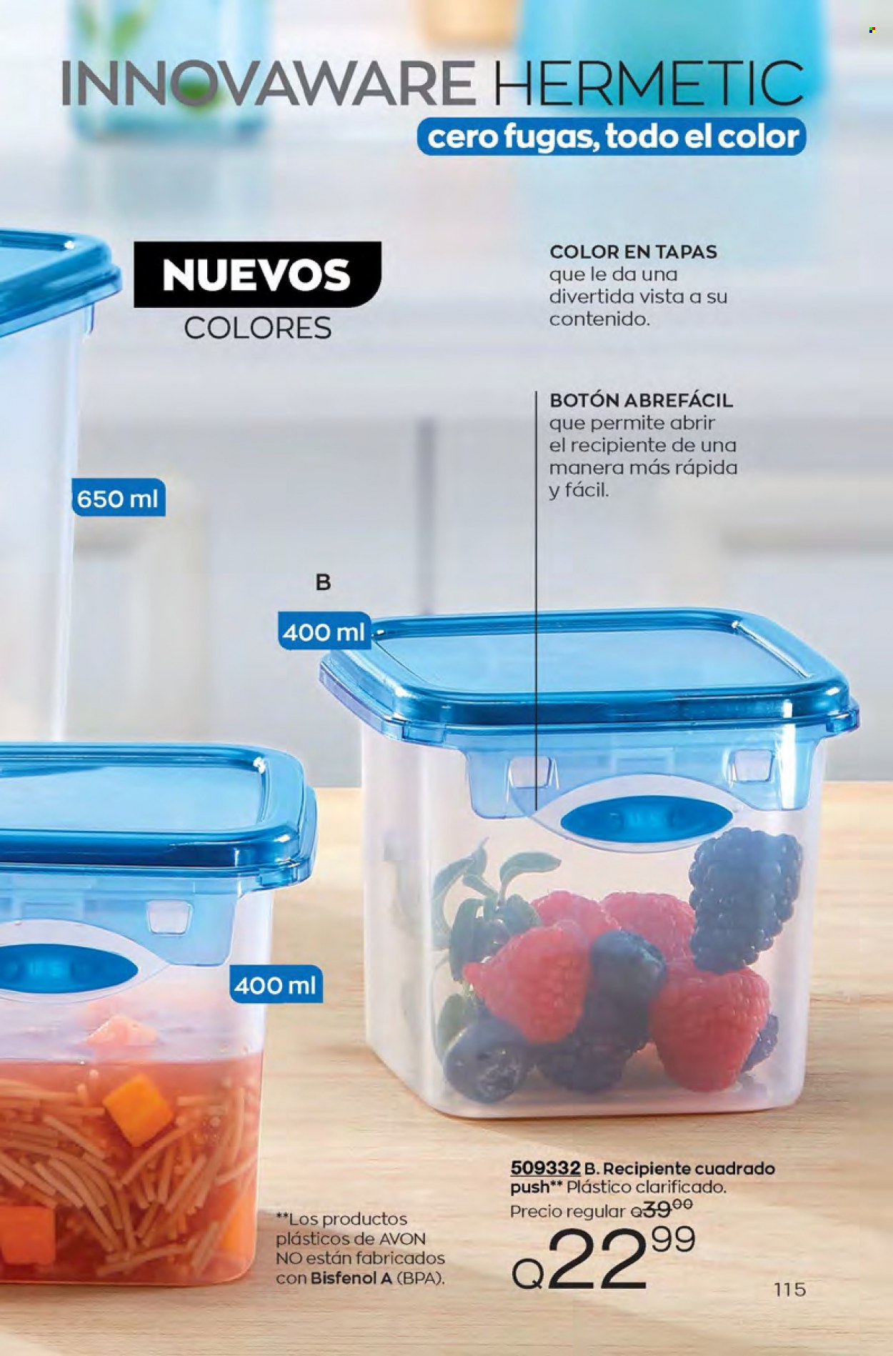 Catálogo Avon. Página 115