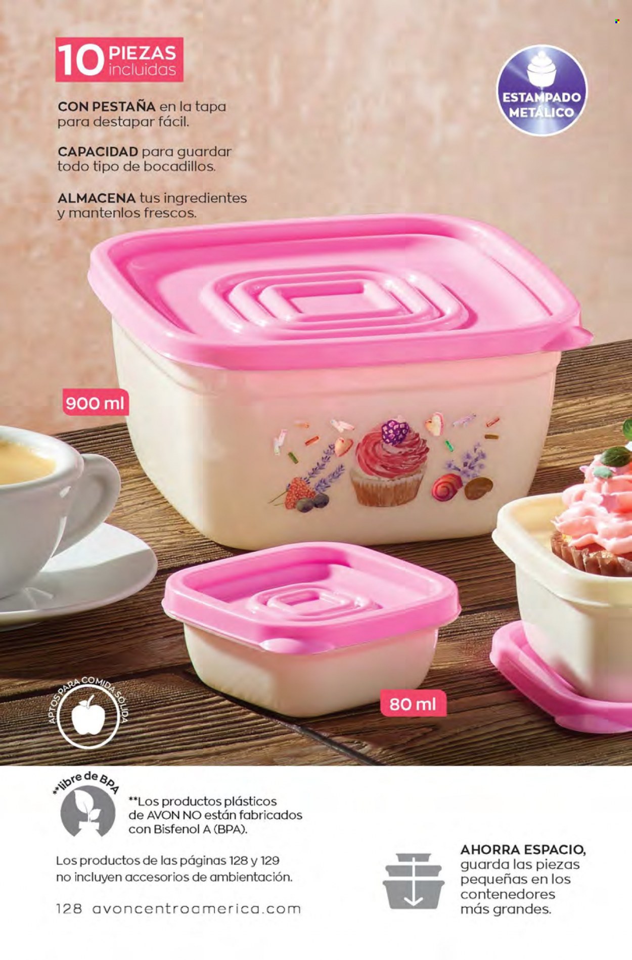Catálogo Avon. Página 128