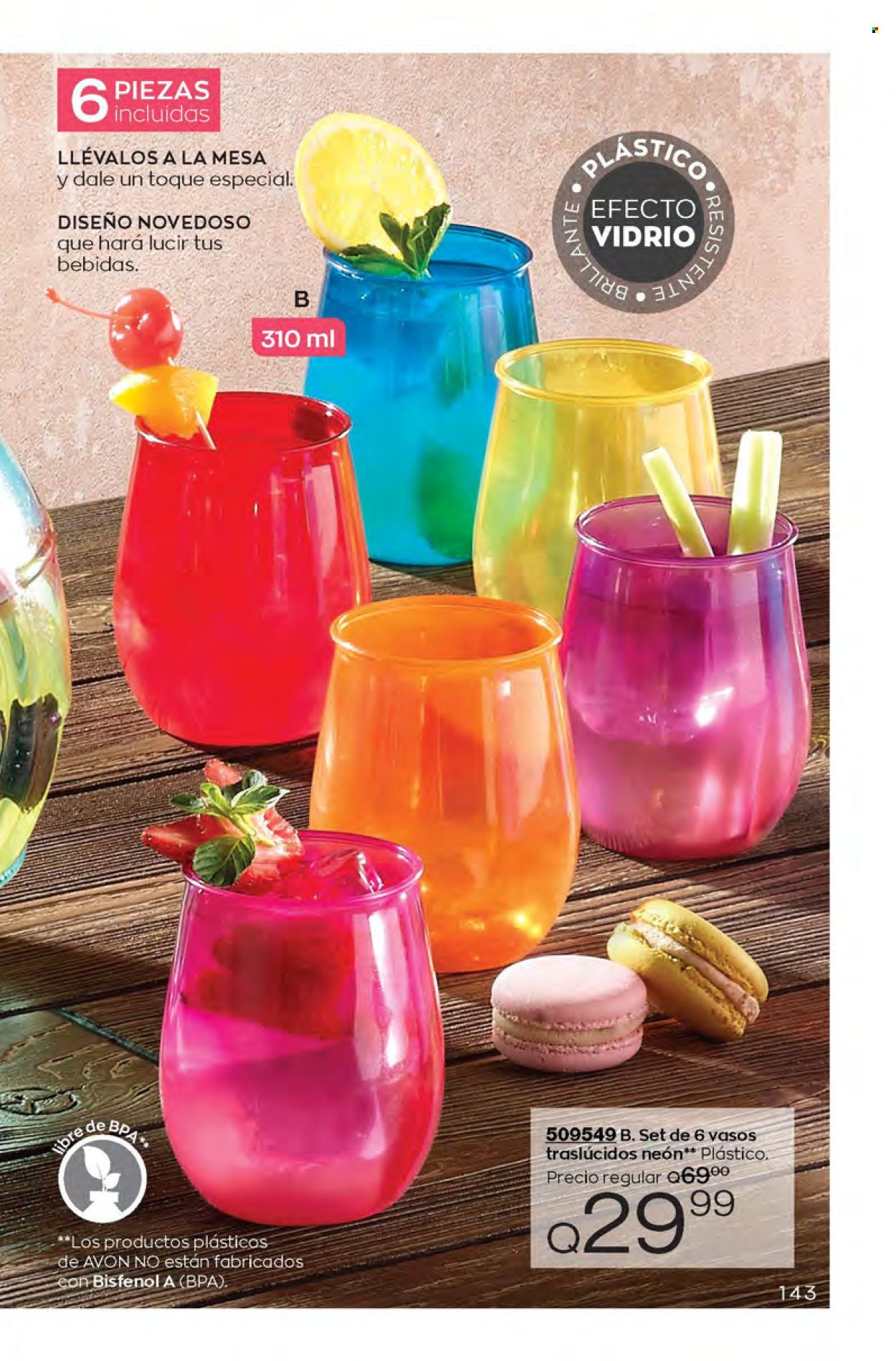 Catálogo Avon. Página 143