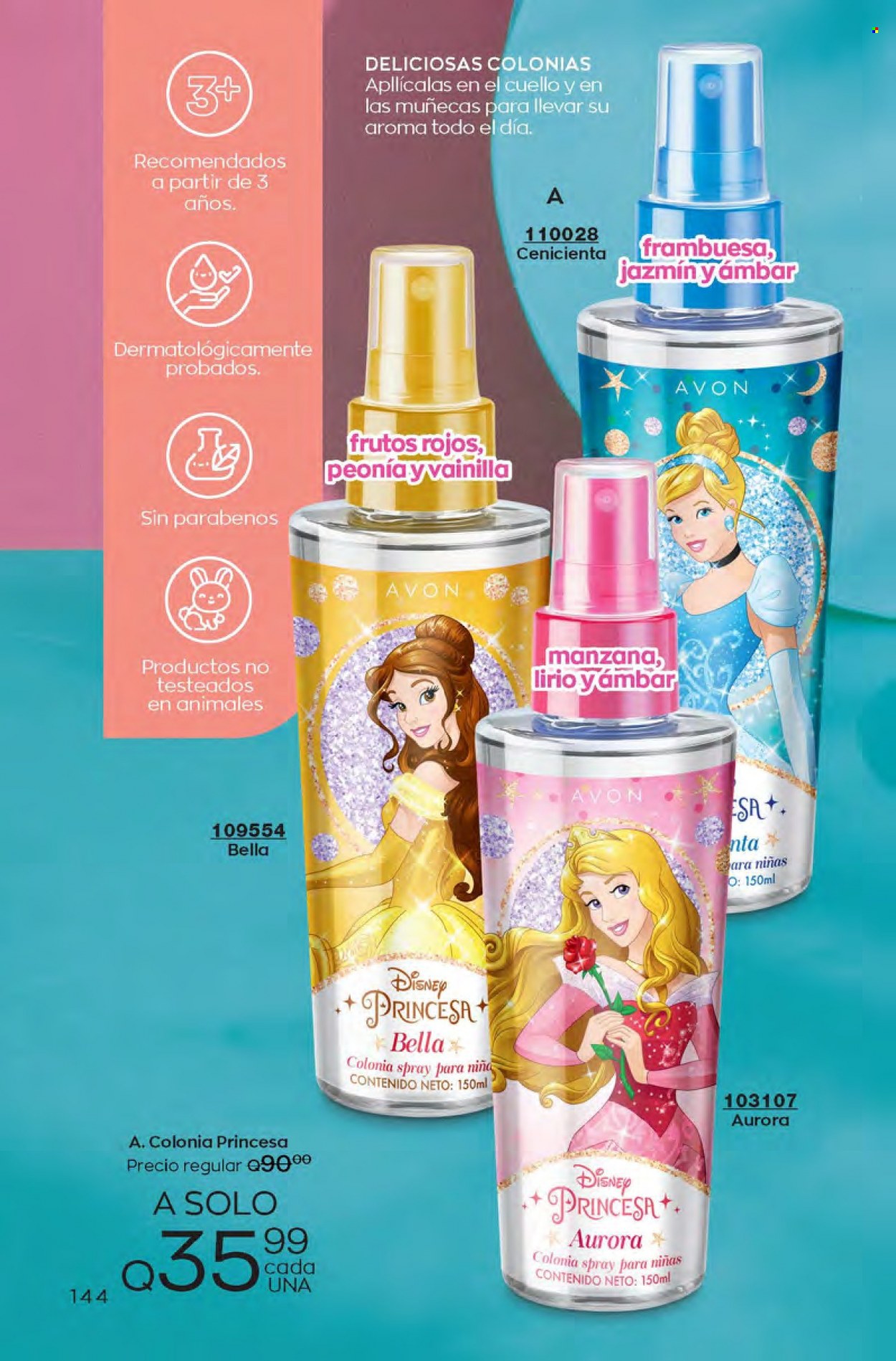 Catálogo Avon. Página 144