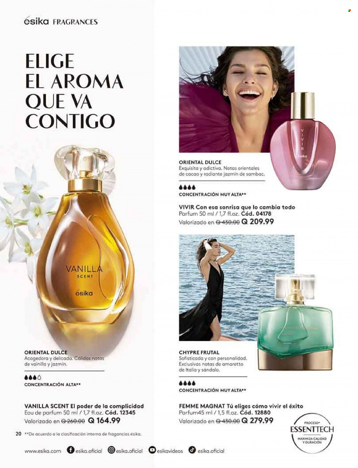 thumbnail - Folleto actual Ésika - Ventas - perfume. Página 22.