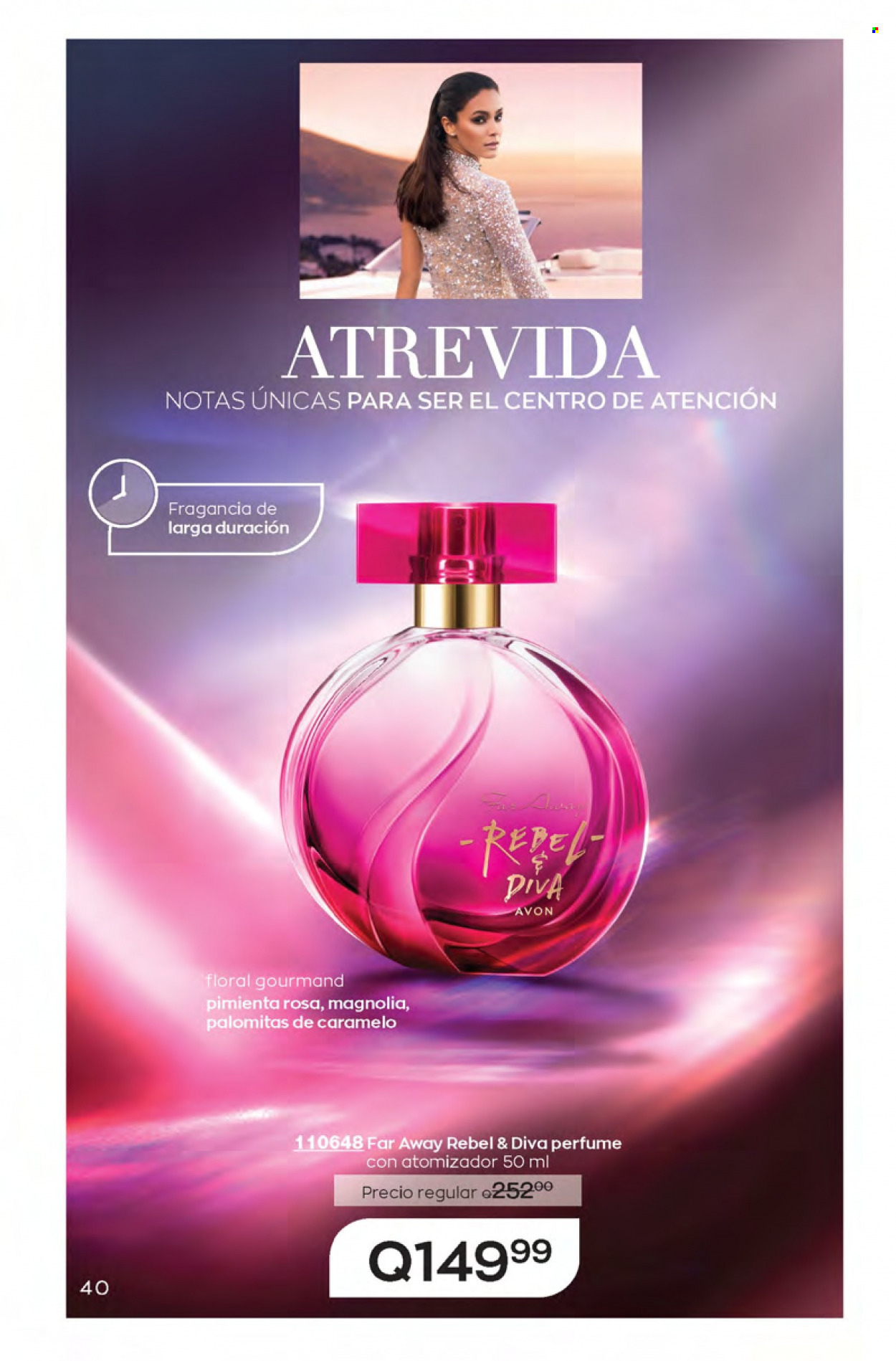Catálogo Avon. Página 40