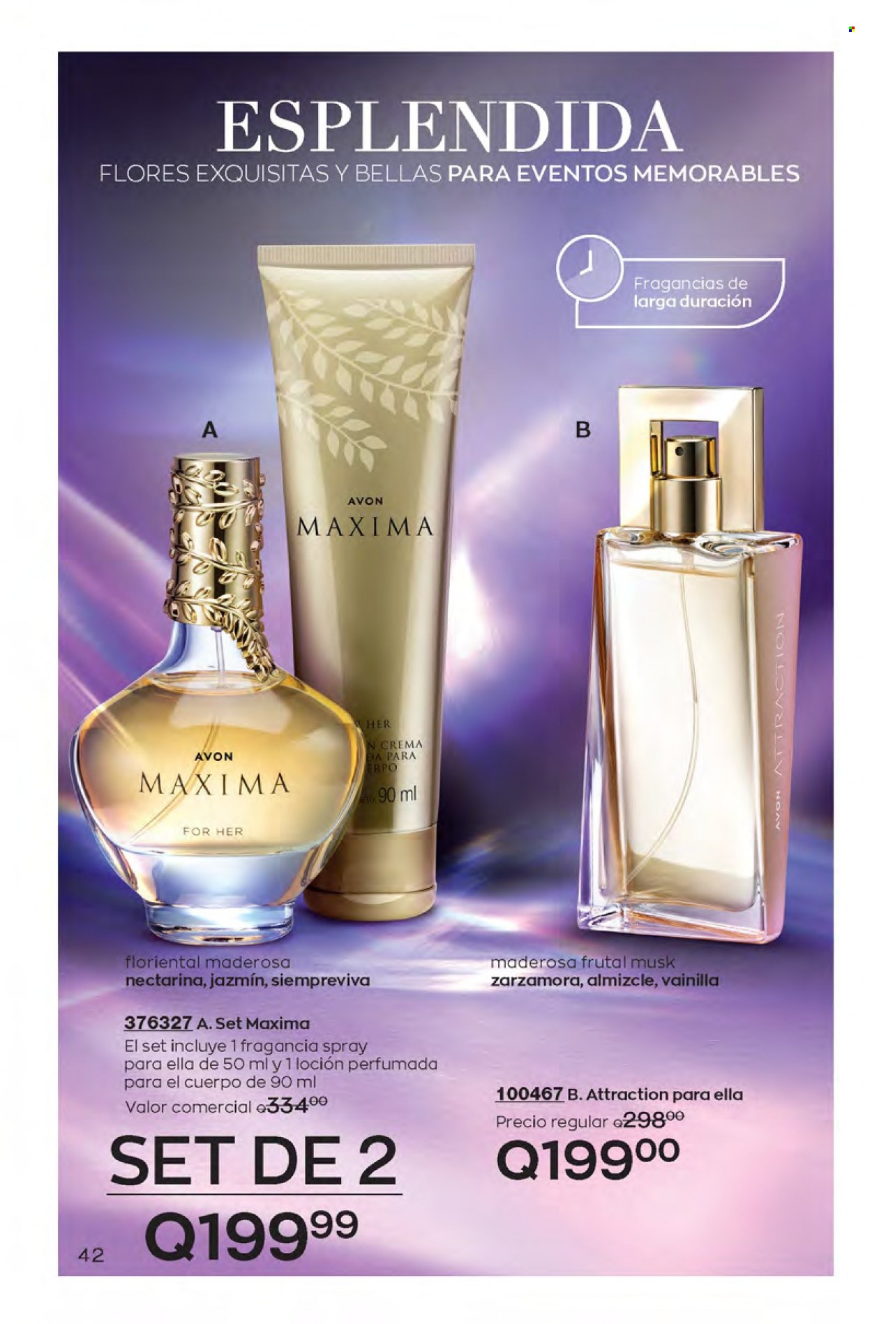 Catálogo Avon. Página 42
