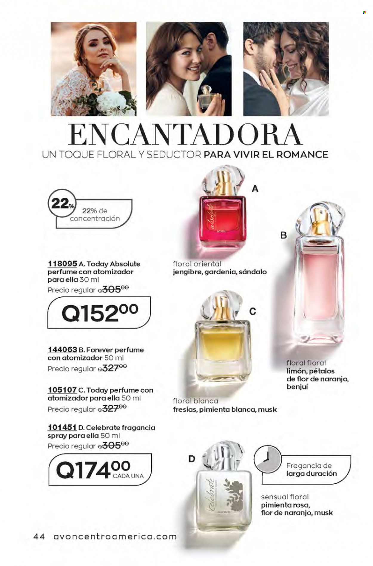 Catálogo Avon. Página 44