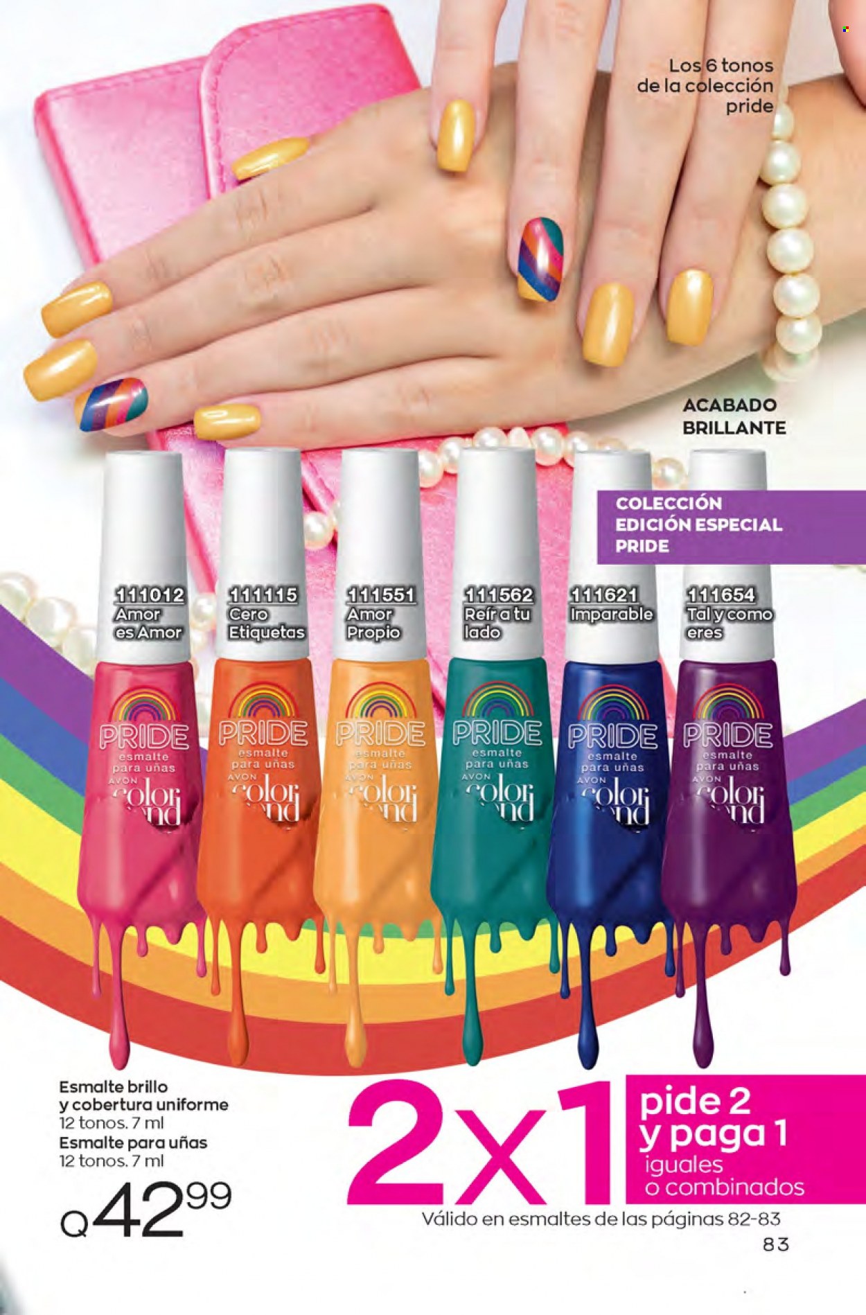 Catálogo Avon. Página 83