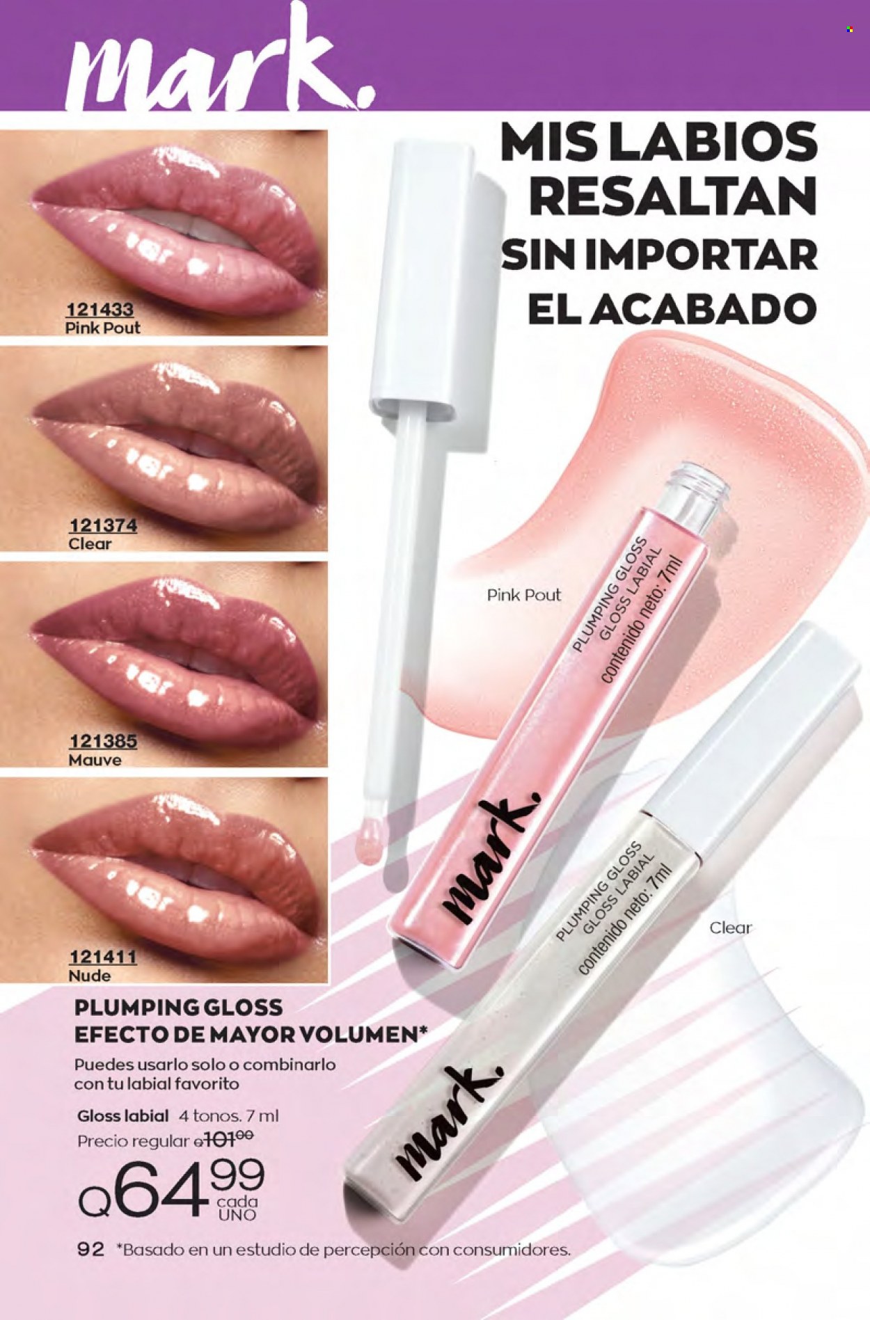 Catálogo Avon. Página 92