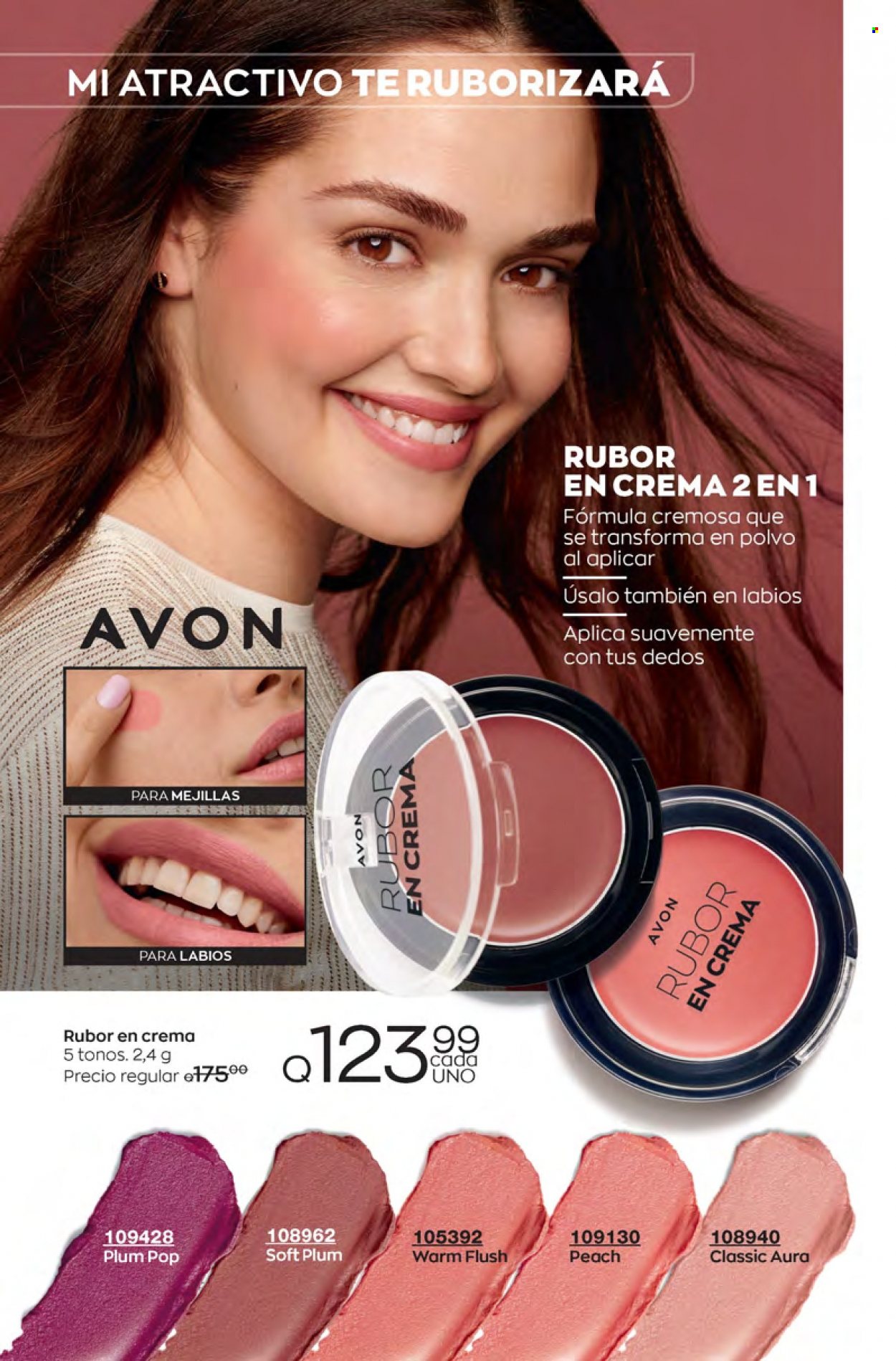 Catálogo Avon. Página 104