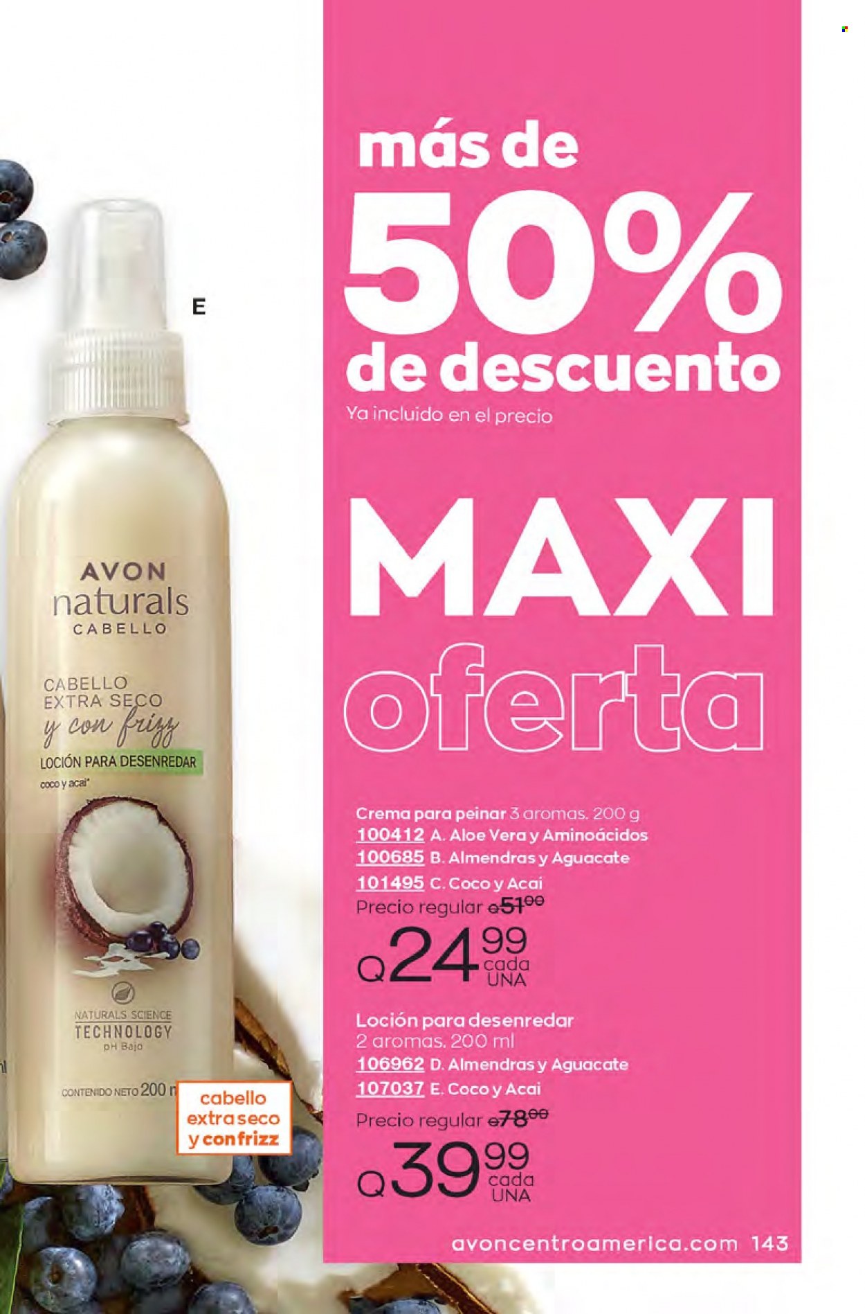Catálogo Avon. Página 143