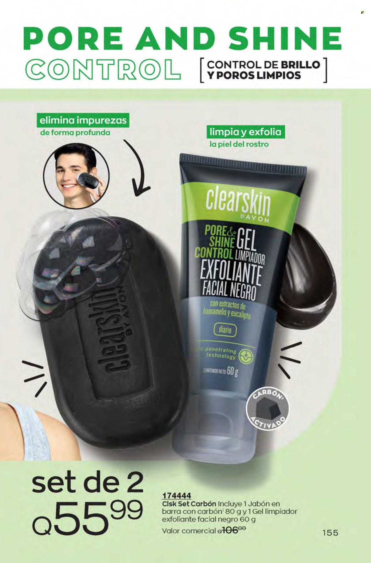 Catálogo Avon. Página 155