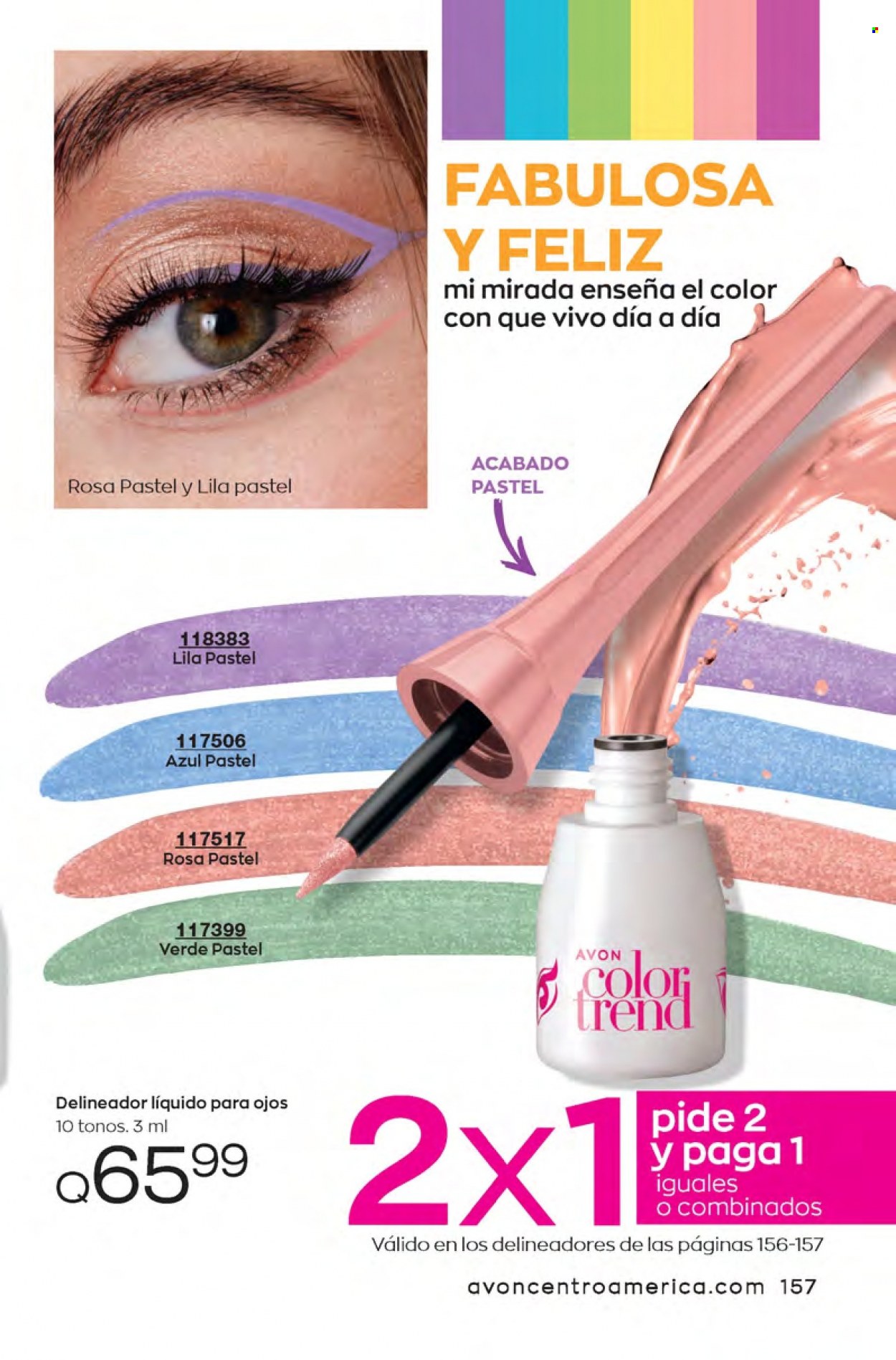 Catálogo Avon. Página 157