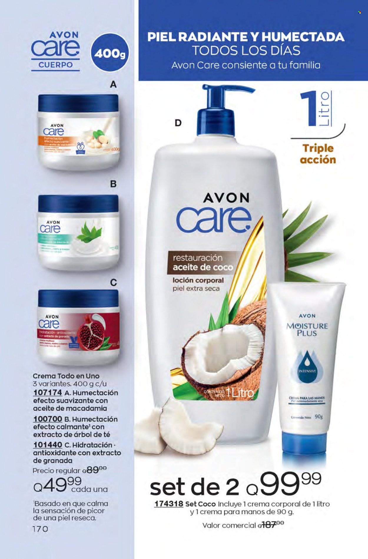 Catálogo Avon. Página 170