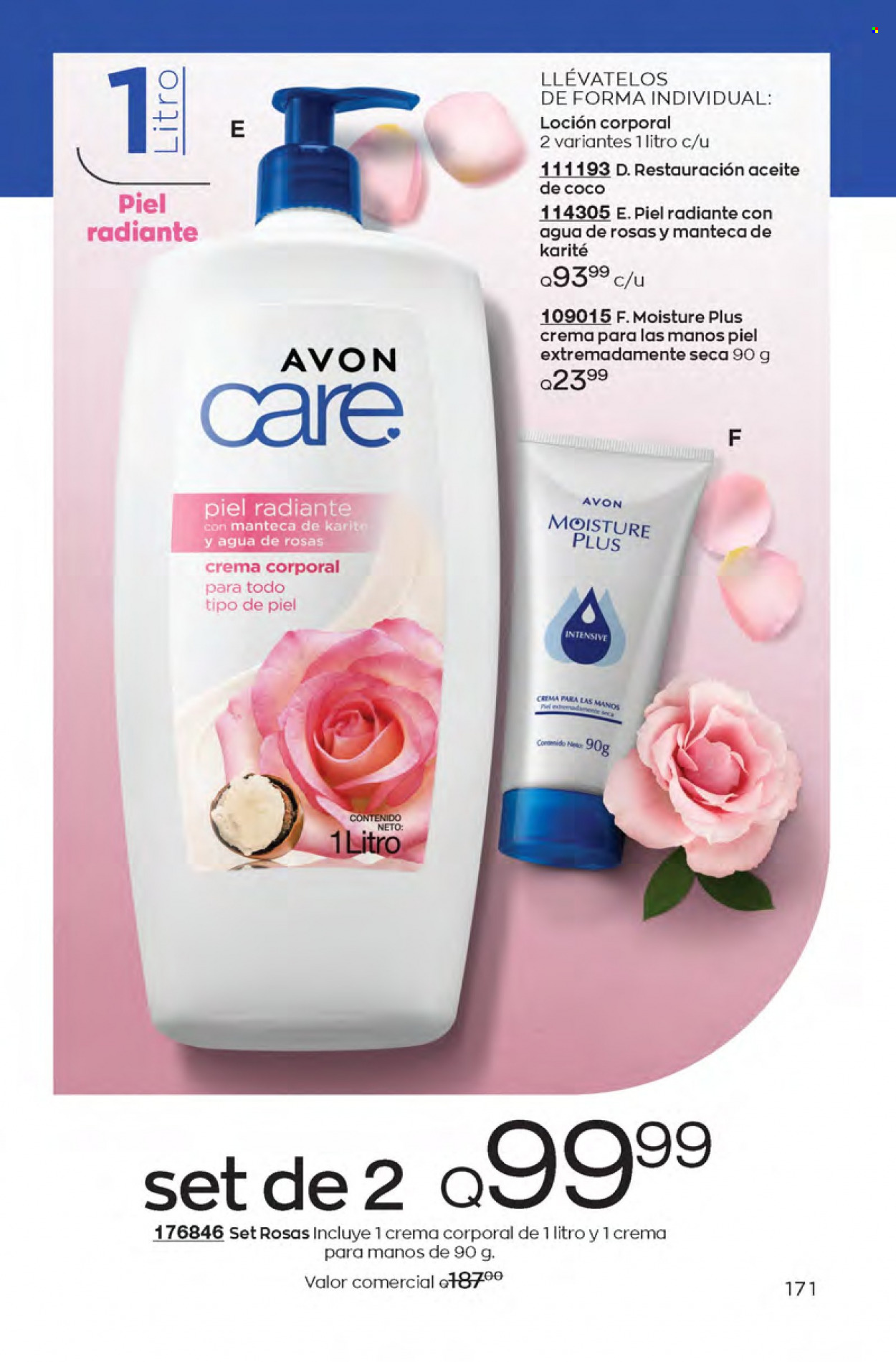 Catálogo Avon. Página 171