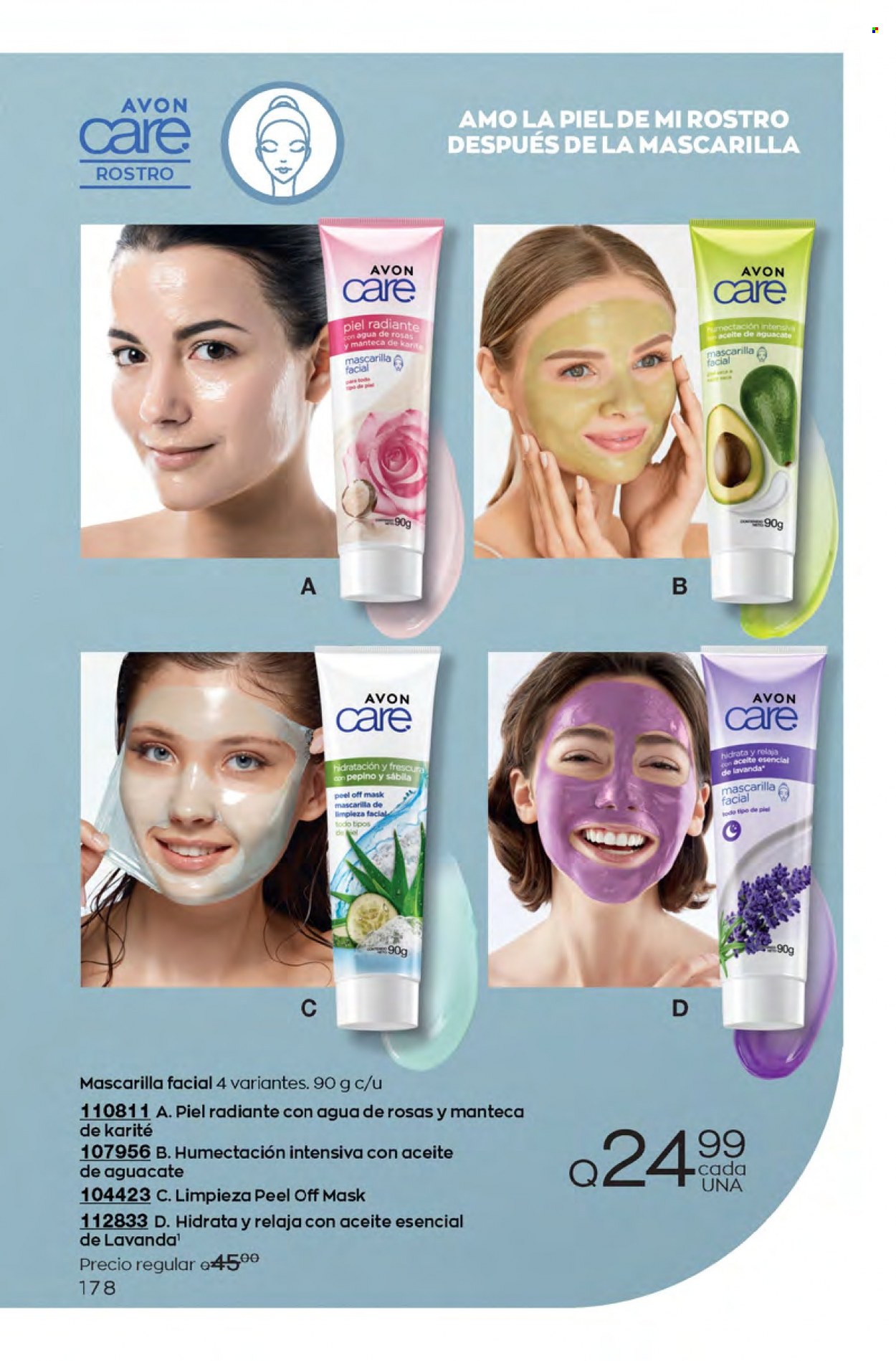 Catálogo Avon. Página 178