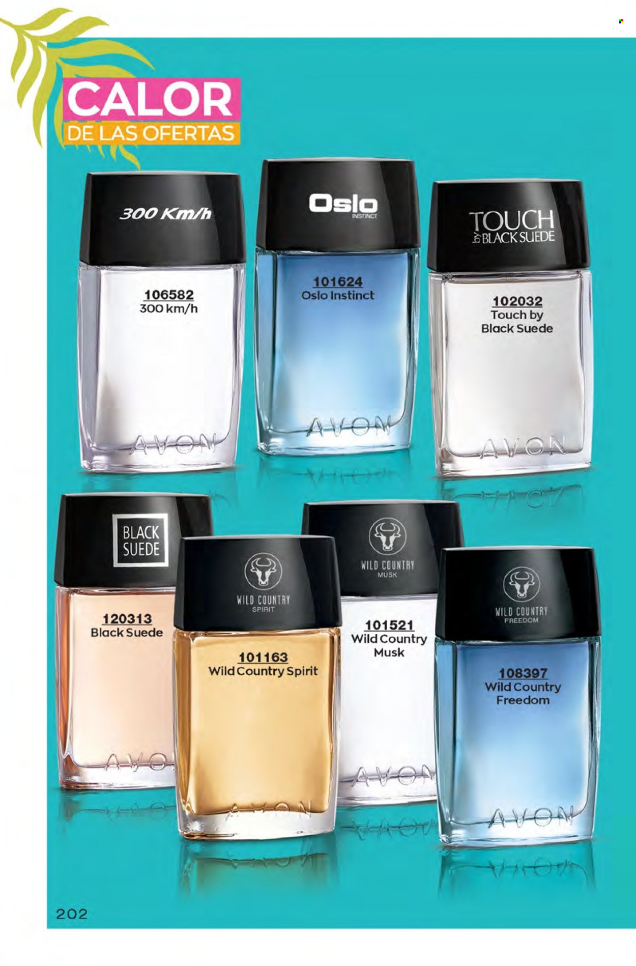 Catálogo Avon. Página 202