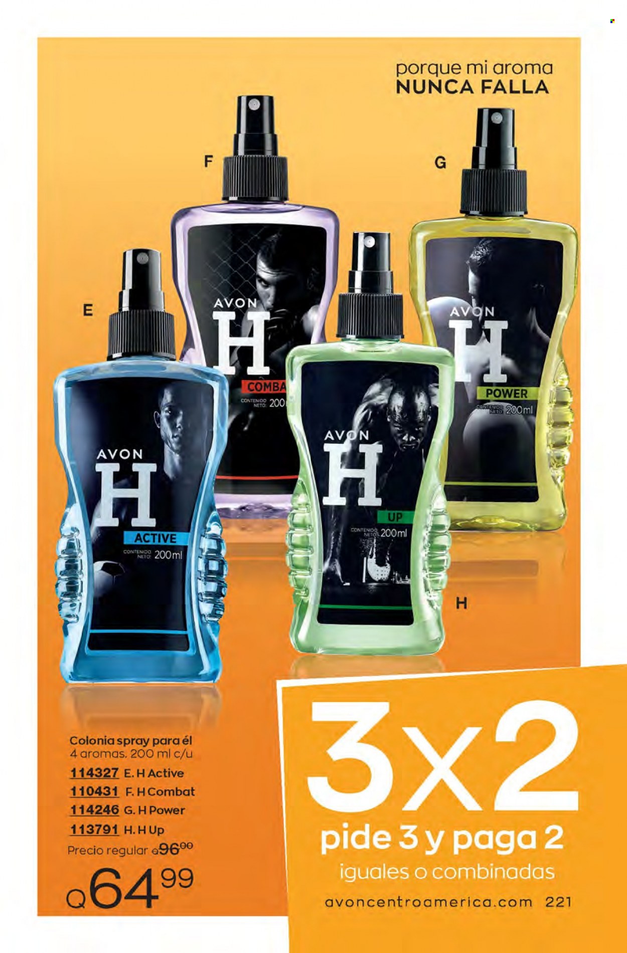 Catálogo Avon. Página 221