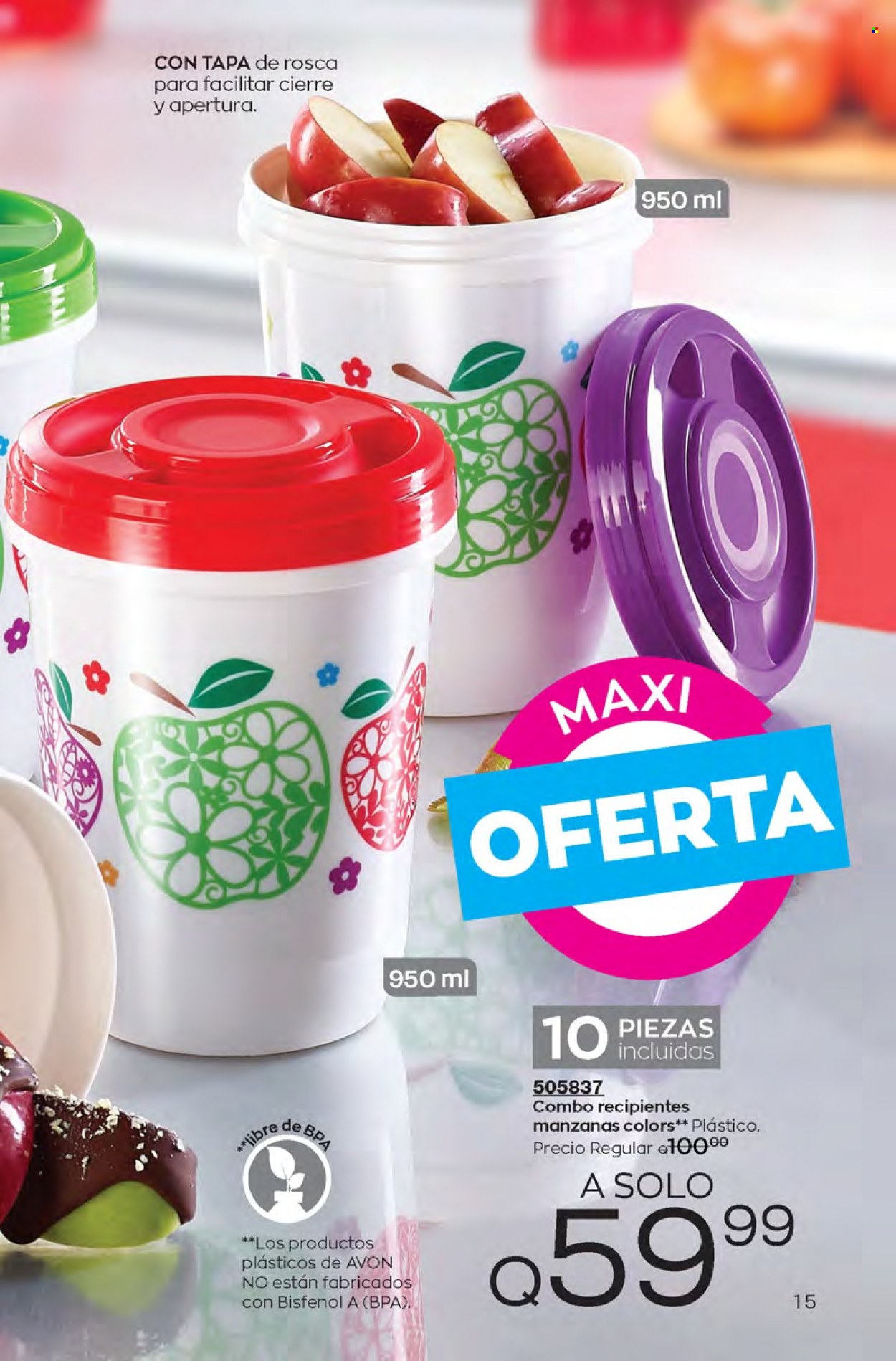 Catálogo Avon. Página 15