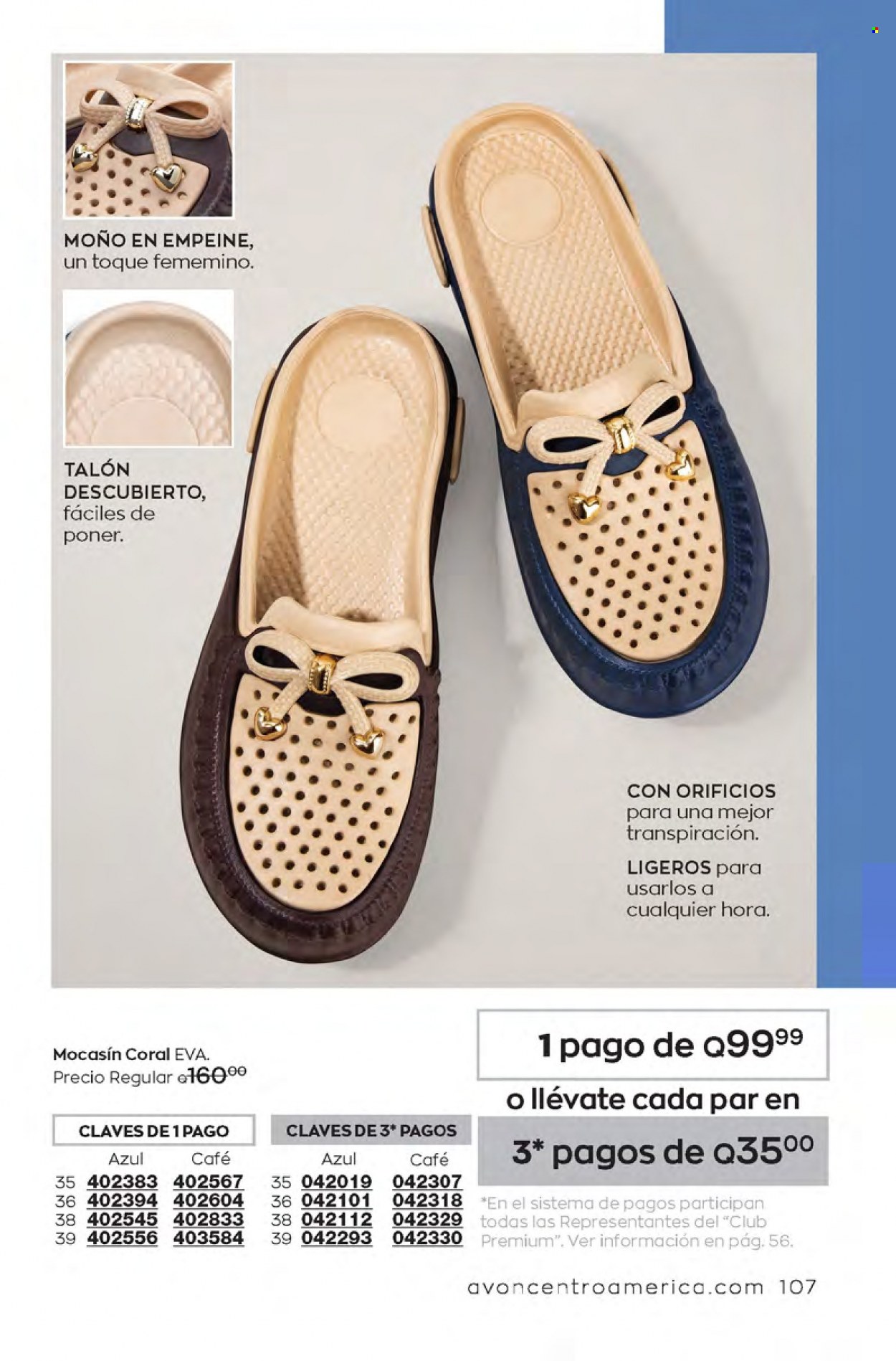 Catálogo Avon. Página 107
