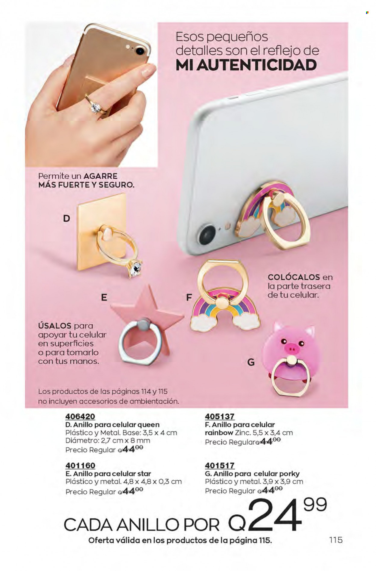 Catálogo Avon. Página 115