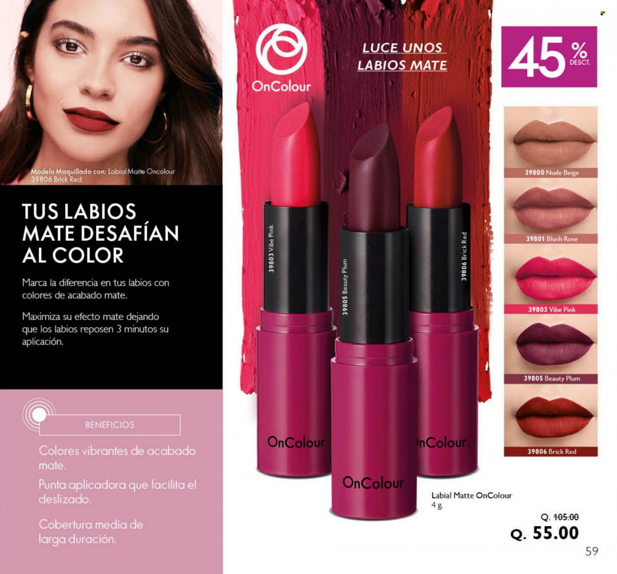 Catálogo Oriflame - 1.7.2022 - 31.7.2022. Página 59