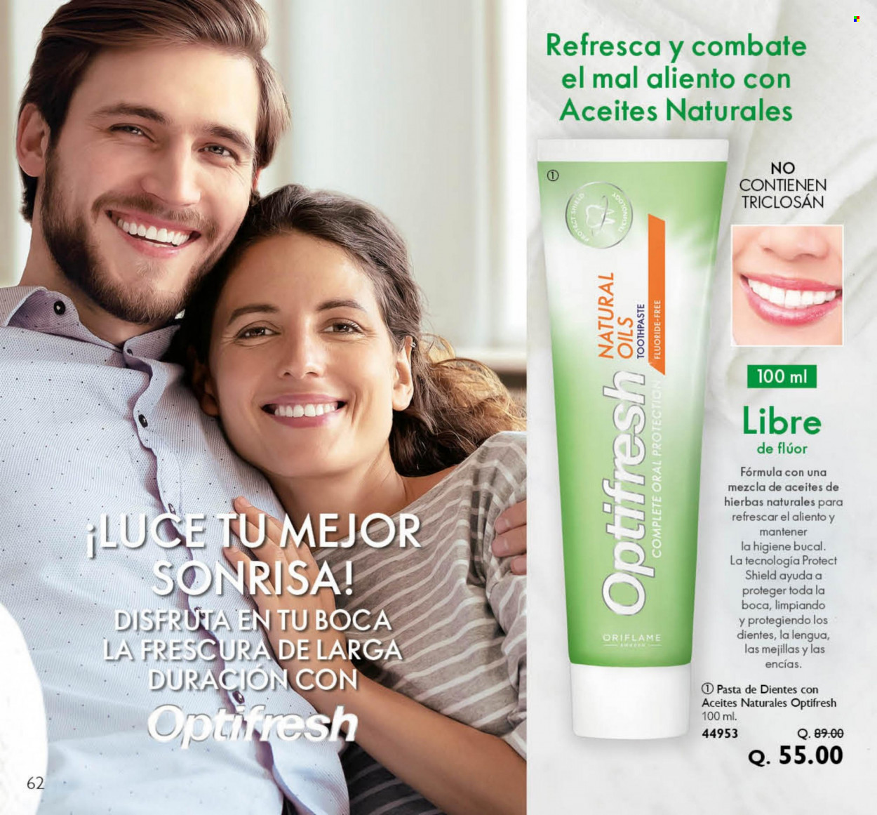 Catálogo Oriflame - 1.7.2022 - 31.7.2022. Página 62