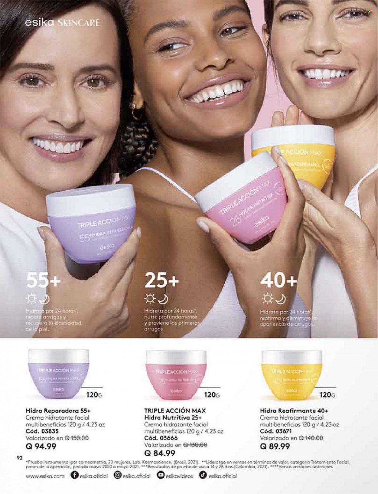 Catálogo Ésika. Página 92