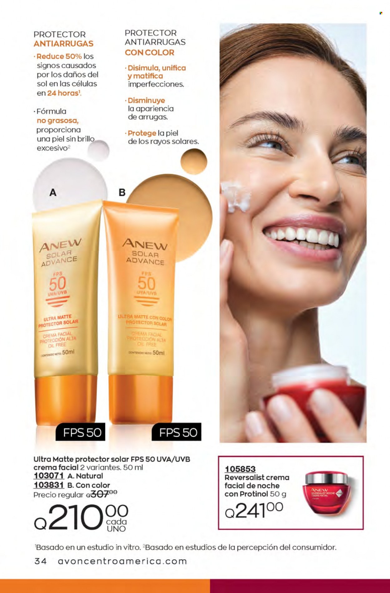 Catálogo Avon. Página 34