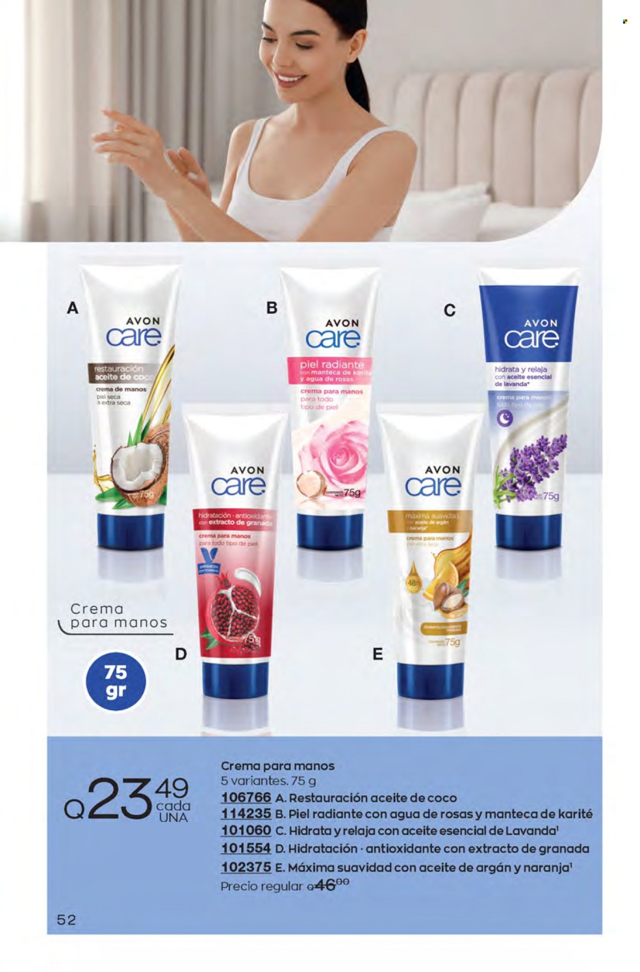 Catálogo Avon. Página 52