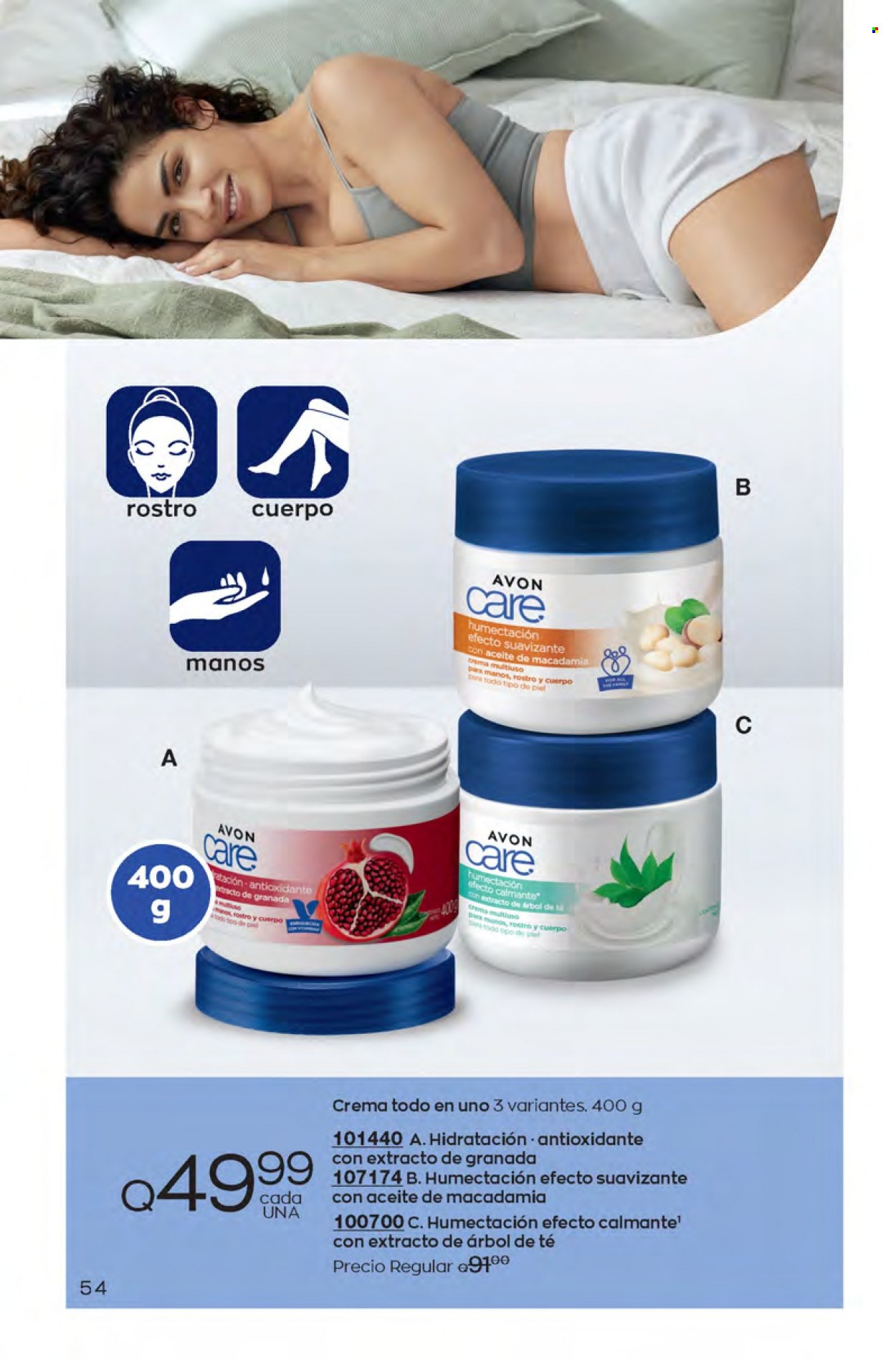 Catálogo Avon. Página 54