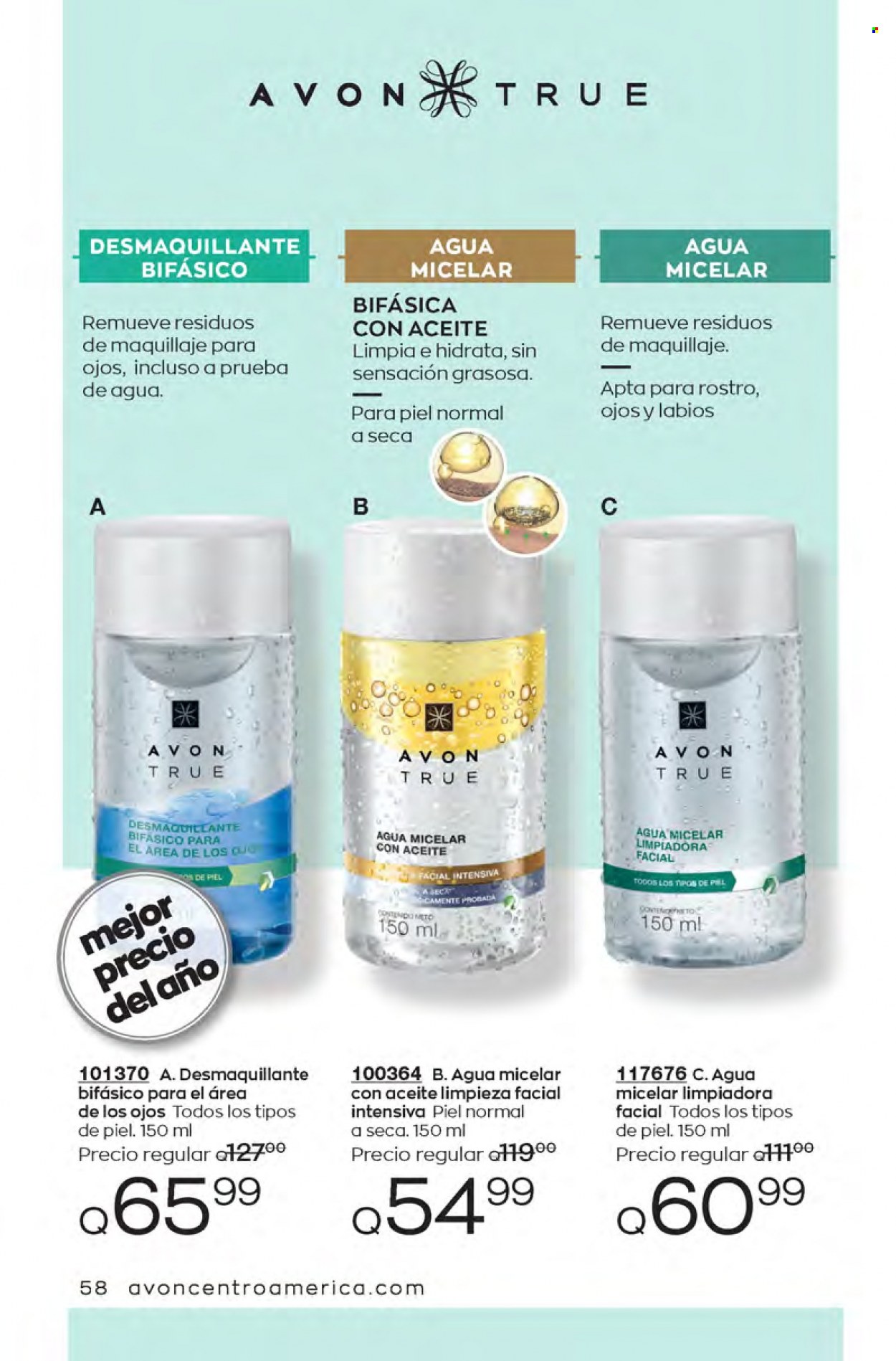 Catálogo Avon. Página 58