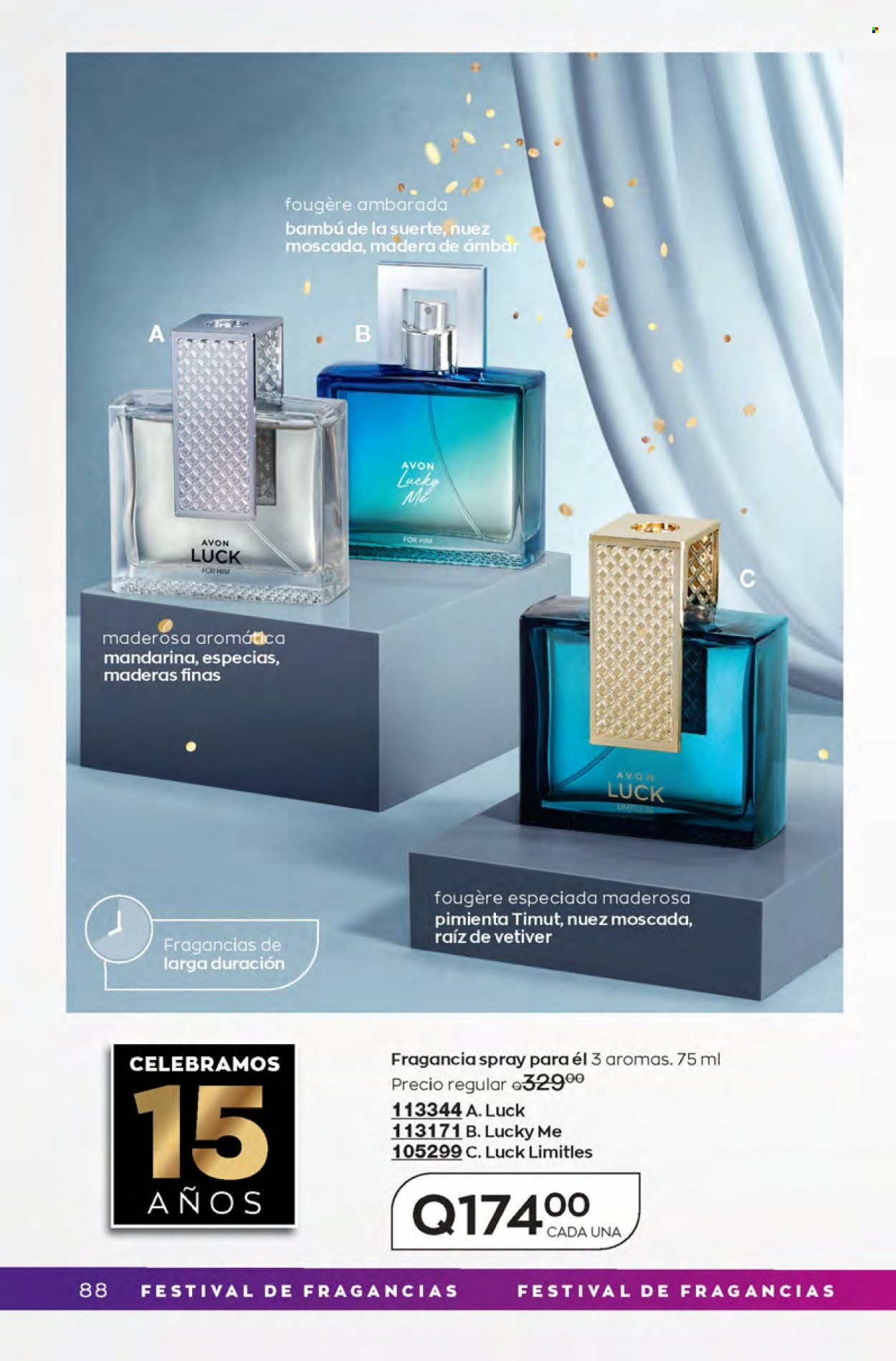 Catálogo Avon. Página 88