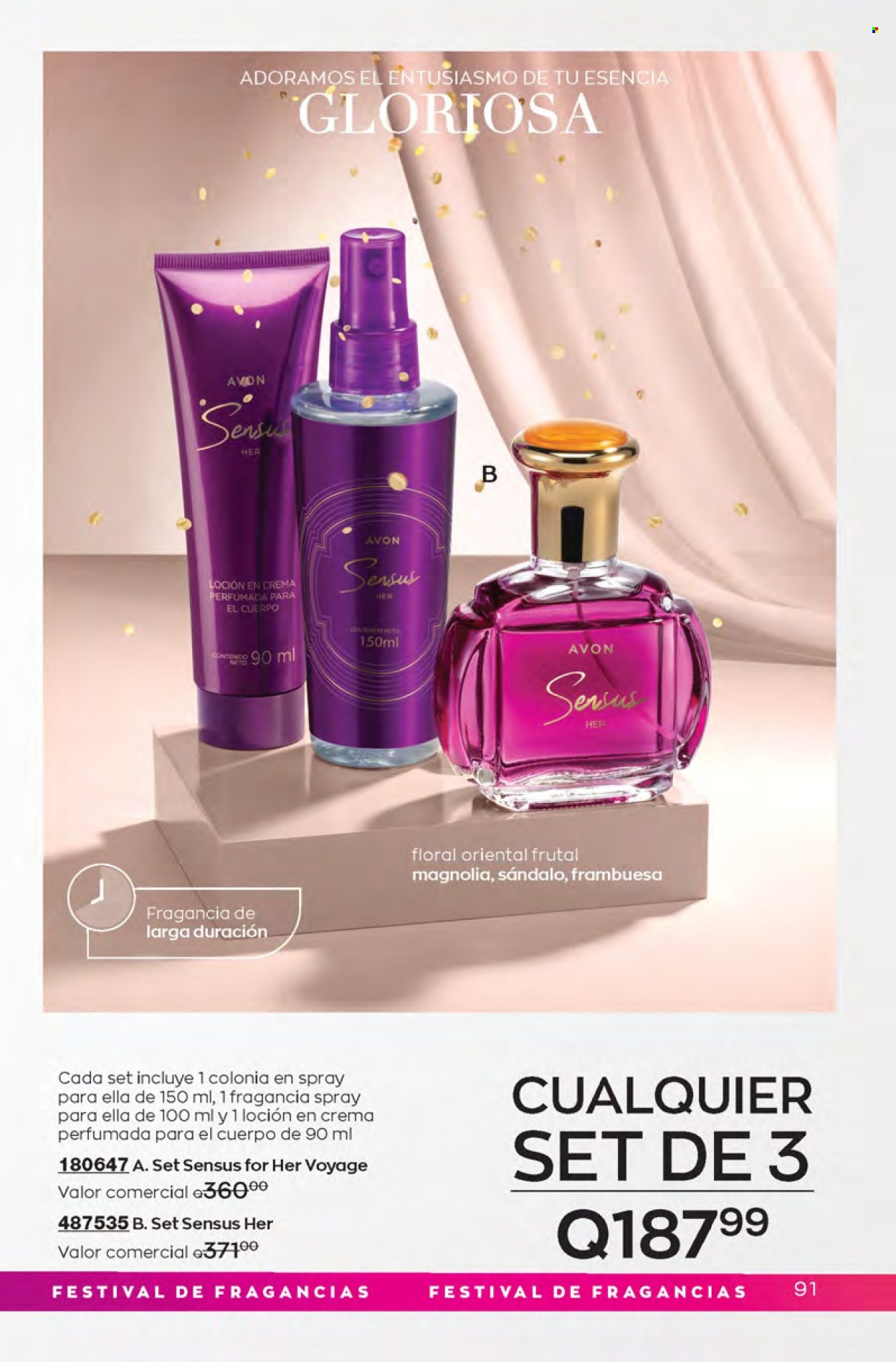 Catálogo Avon. Página 91