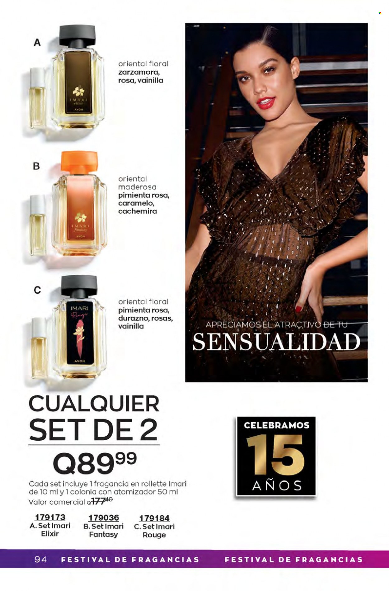 Catálogo Avon. Página 94