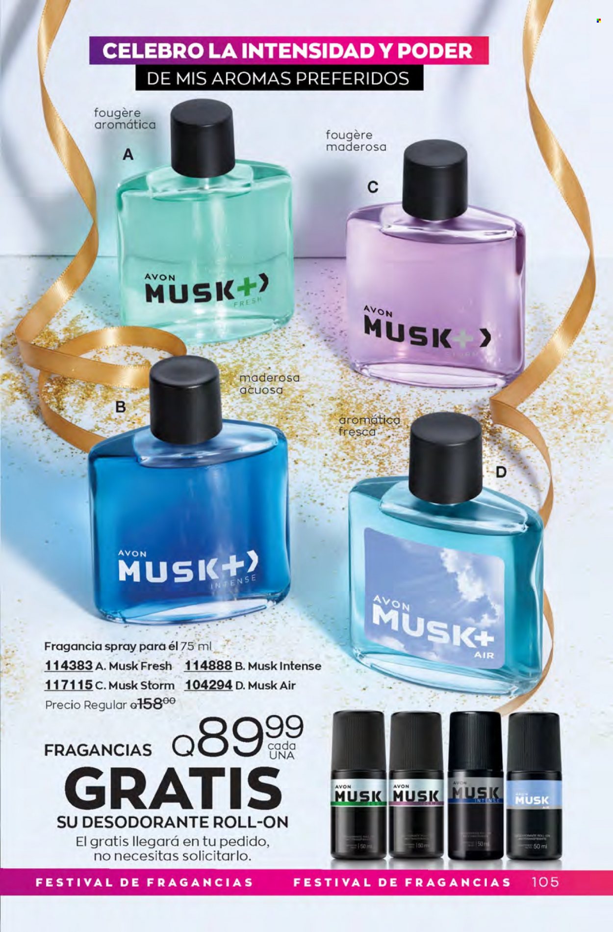 Catálogo Avon. Página 105