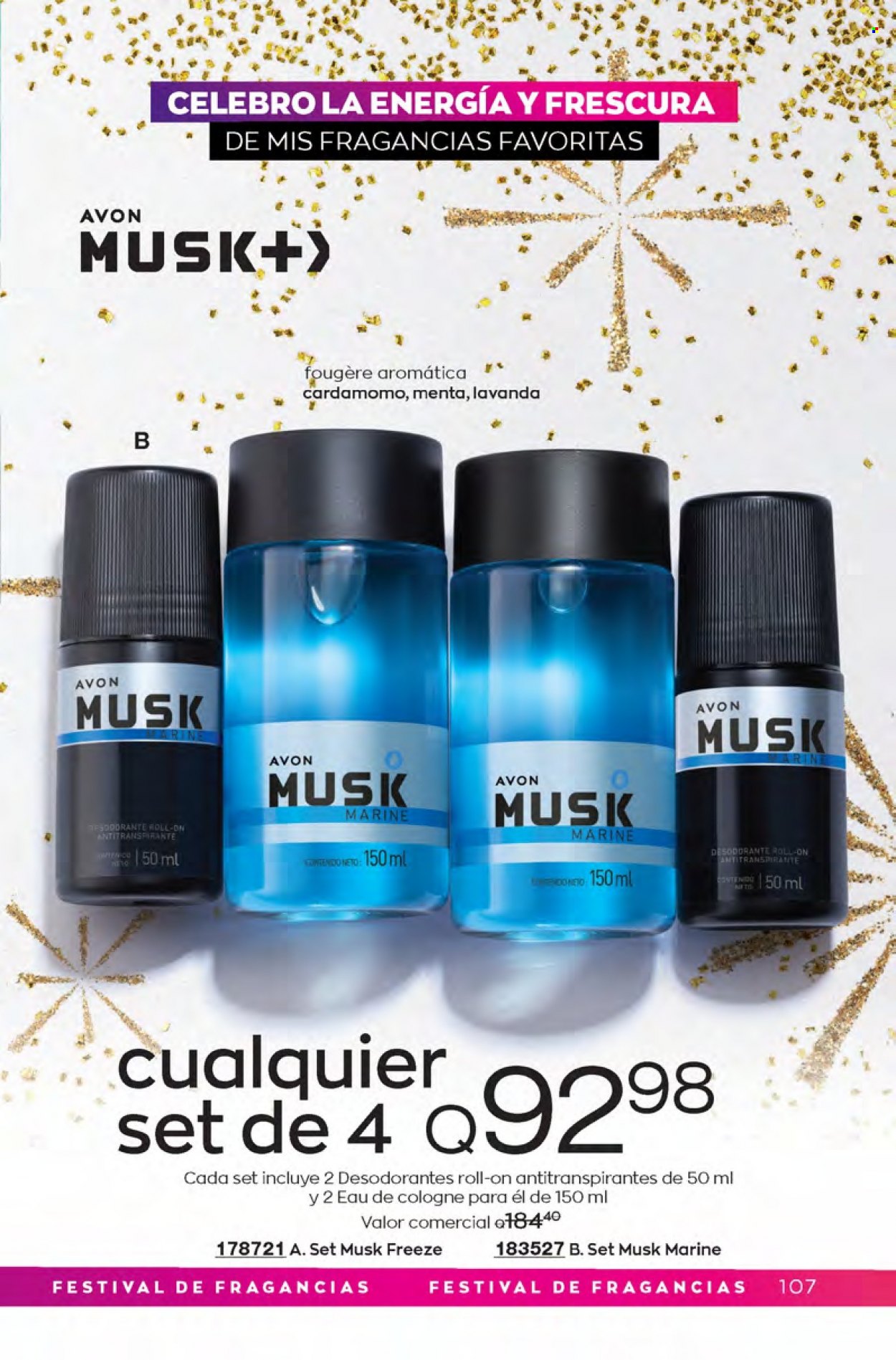 Catálogo Avon. Página 107
